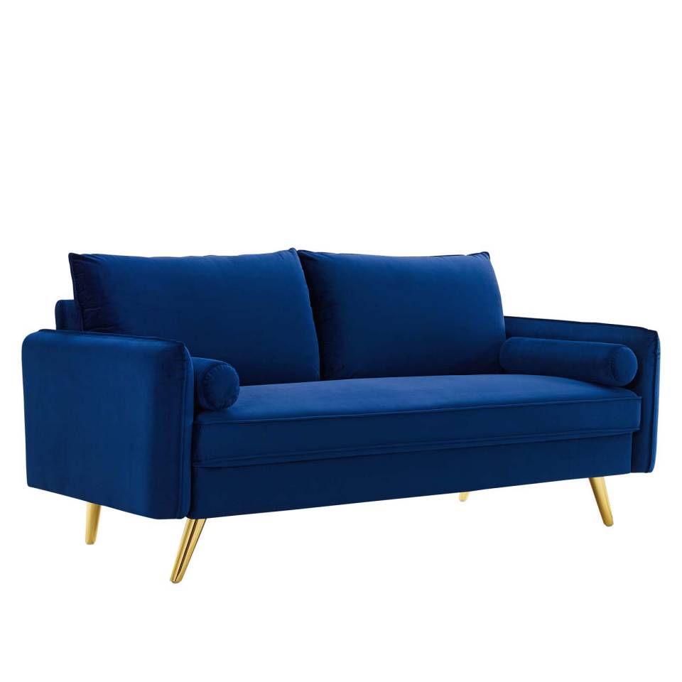 Modway Revive Performance Velvet Sofa | Sofas | Modishstore-12