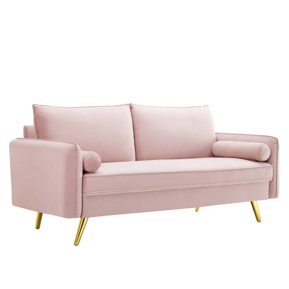 Modway Revive Performance Velvet Sofa | Sofas | Modishstore-13