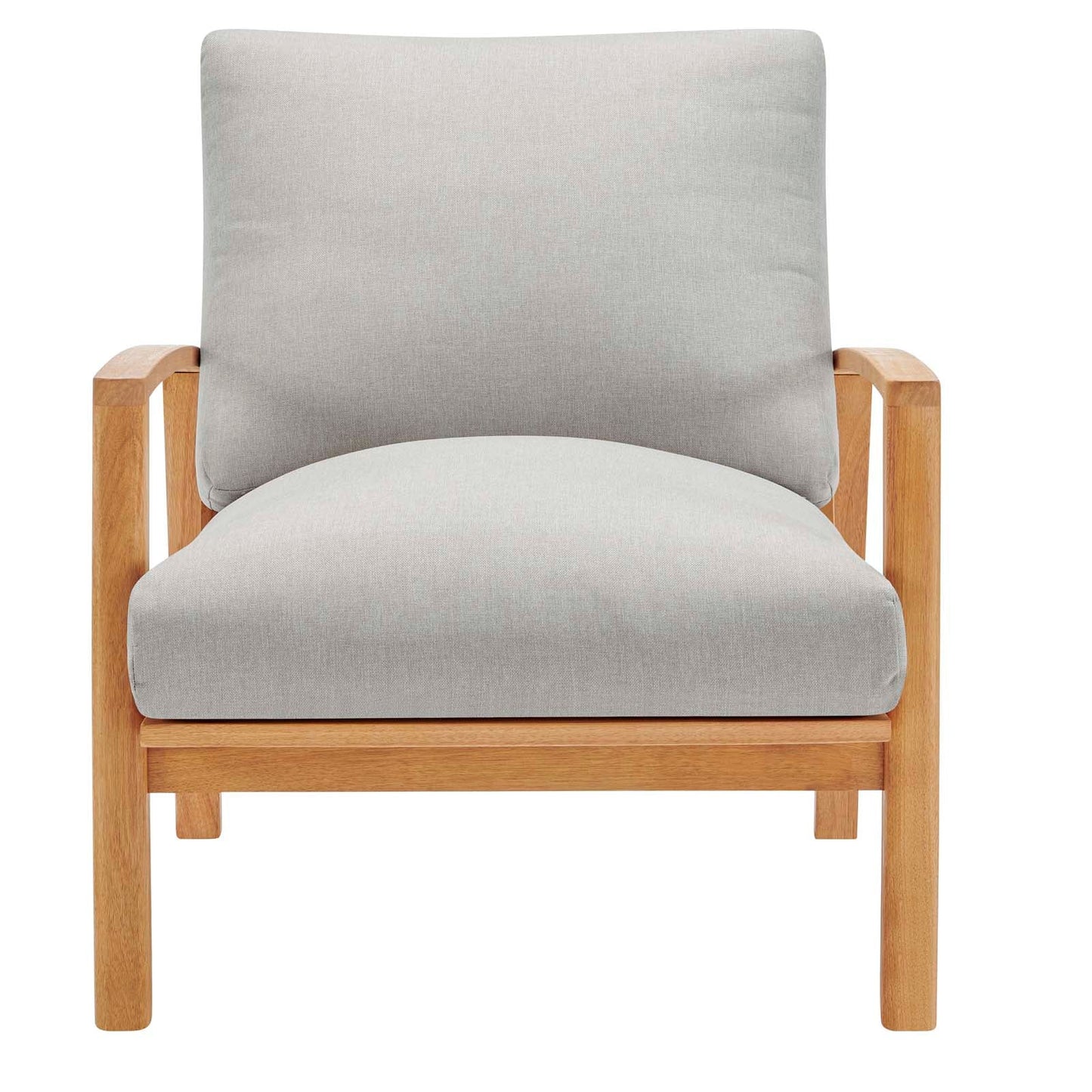 Orlean Outdoor Patio Eucalyptus Wood Lounge Armchair Set of 2 By Modway - EEI-3993 | Outdoor Chairs | Modishstore - 6