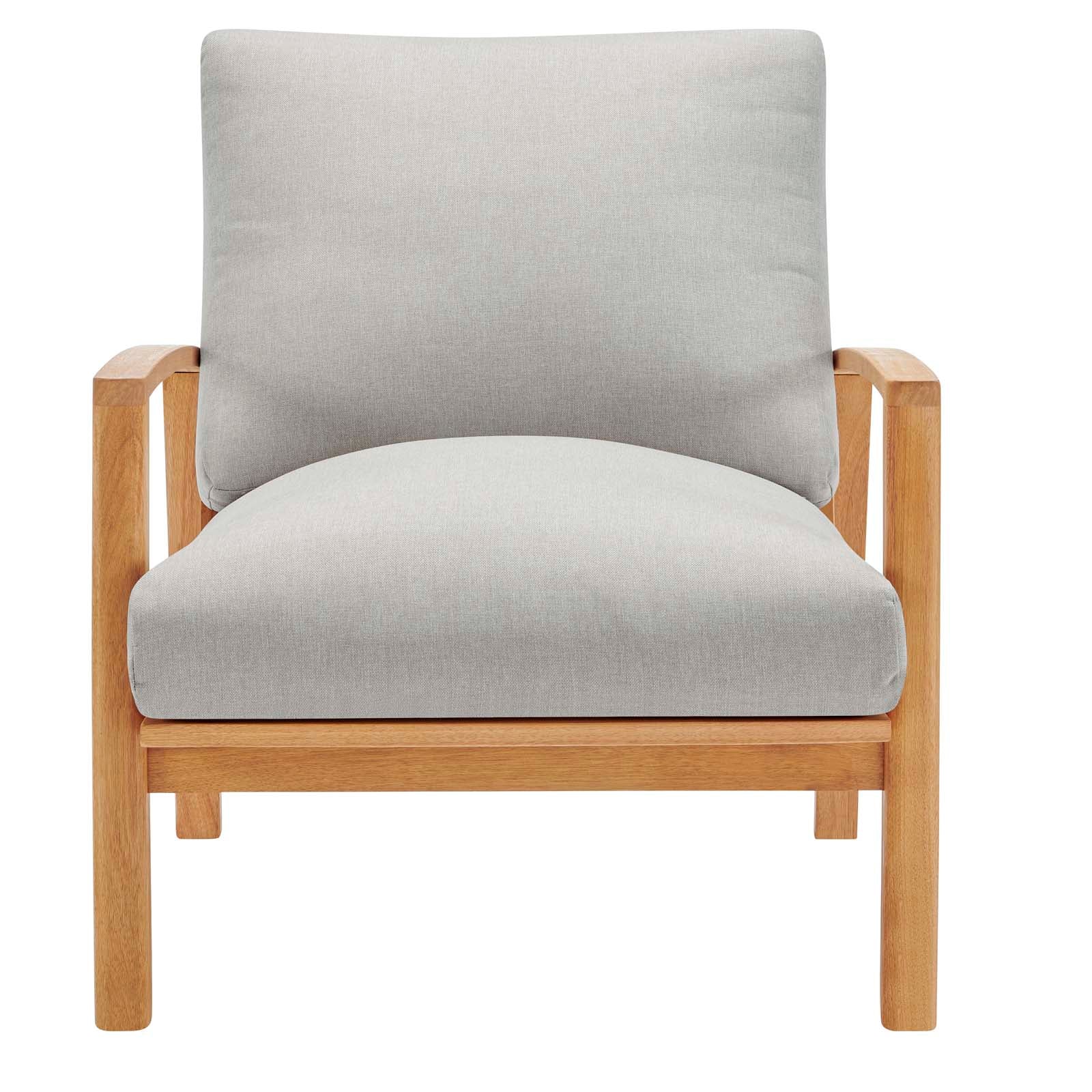 Orlean Outdoor Patio Eucalyptus Wood Lounge Armchair Set of 2 By Modway - EEI-3993 | Outdoor Chairs | Modishstore - 6