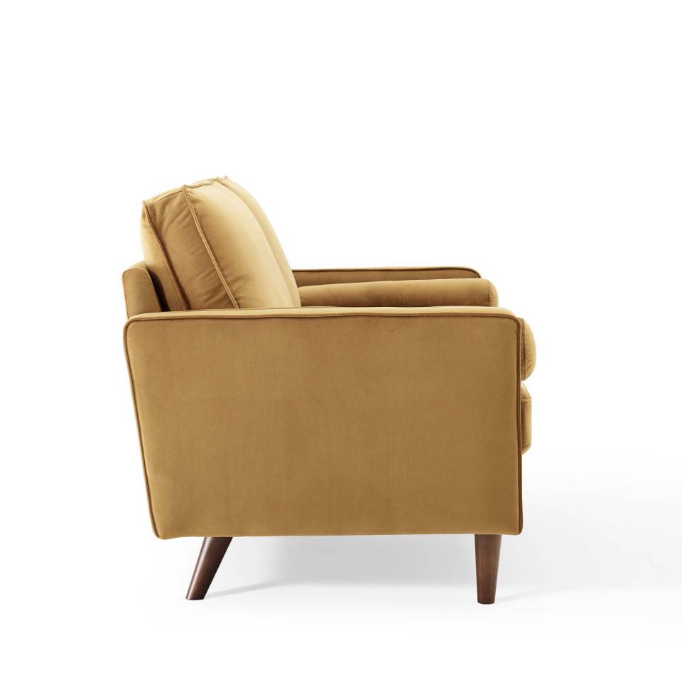 Modway Valour Performance Velvet Loveseat | Sofas | Modishstore-4