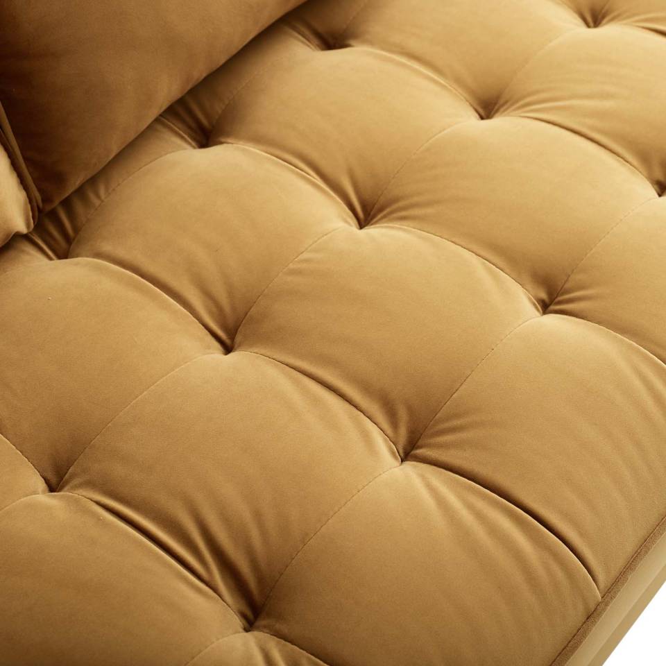 Modway Valour Performance Velvet Loveseat | Sofas | Modishstore-7