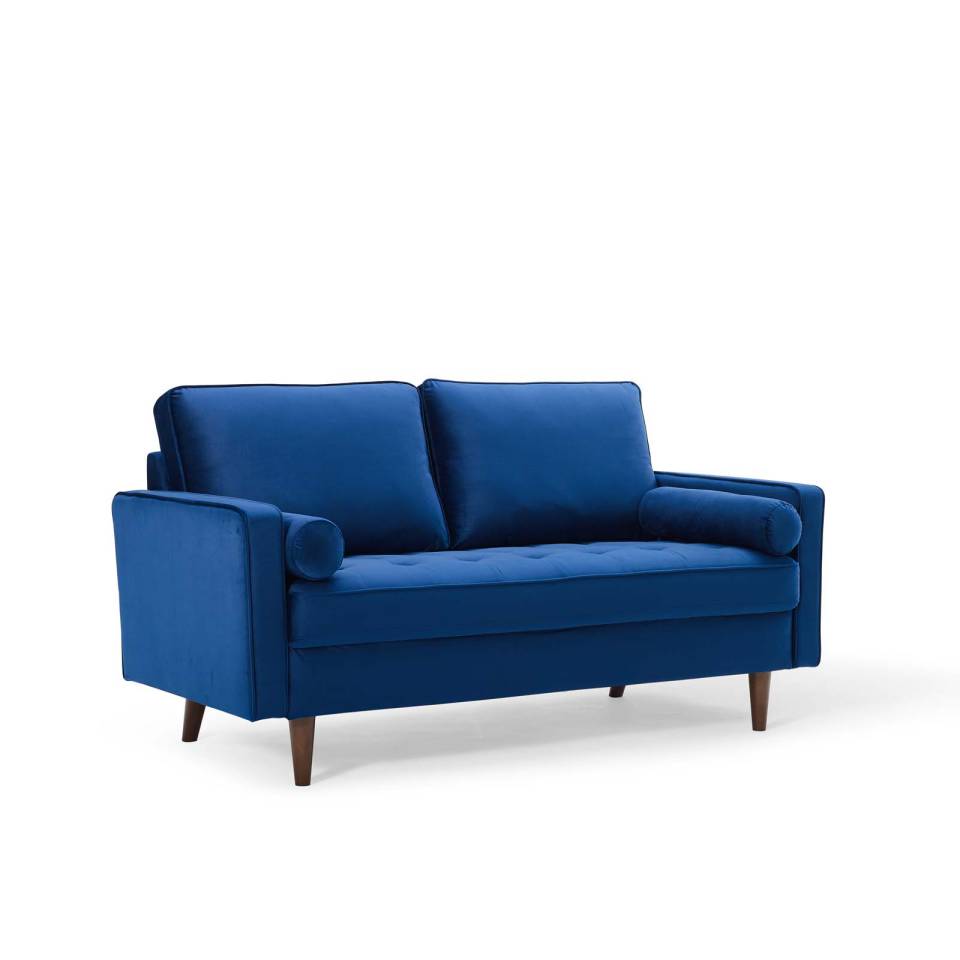 Modway Valour Performance Velvet Loveseat | Sofas | Modishstore-14