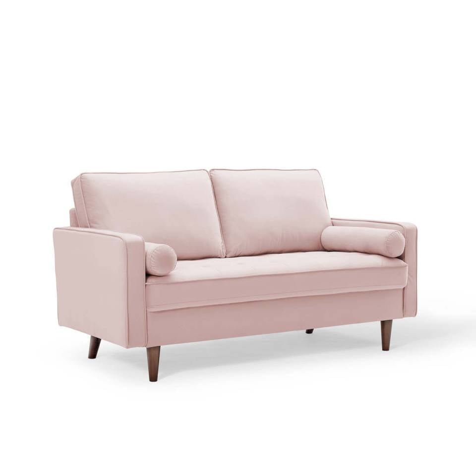 Modway Valour Performance Velvet Loveseat | Sofas | Modishstore-15
