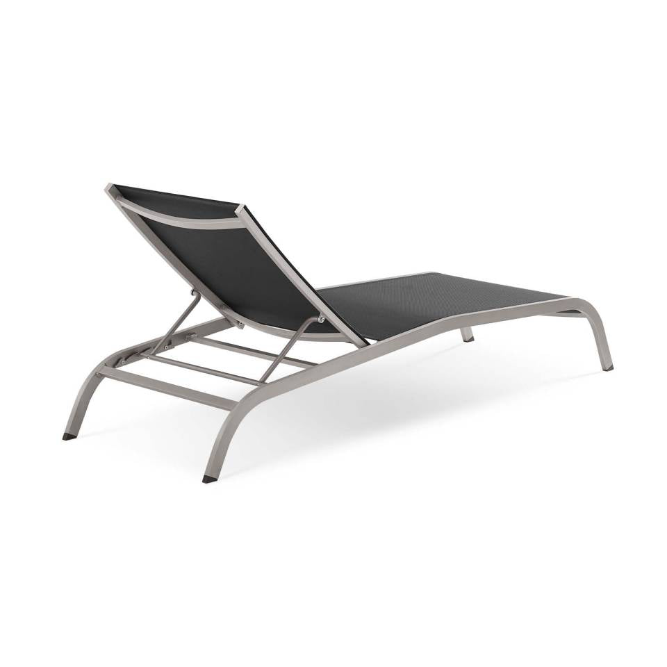 Modway Savannah Outdoor Patio Mesh Chaise Lounge Set of 4 | Outdoor Recliners & Lounge Chairs | Modishstore-4