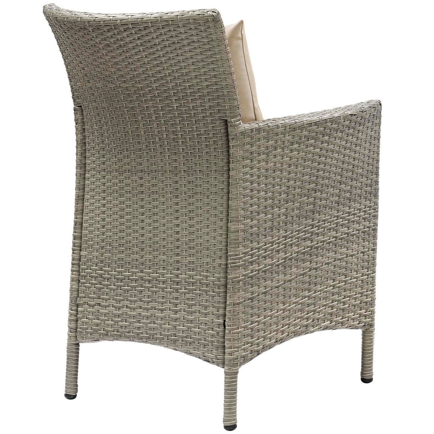 Modway Conduit 7 Piece Outdoor Patio Wicker Rattan Dining Set | Dining Sets | 