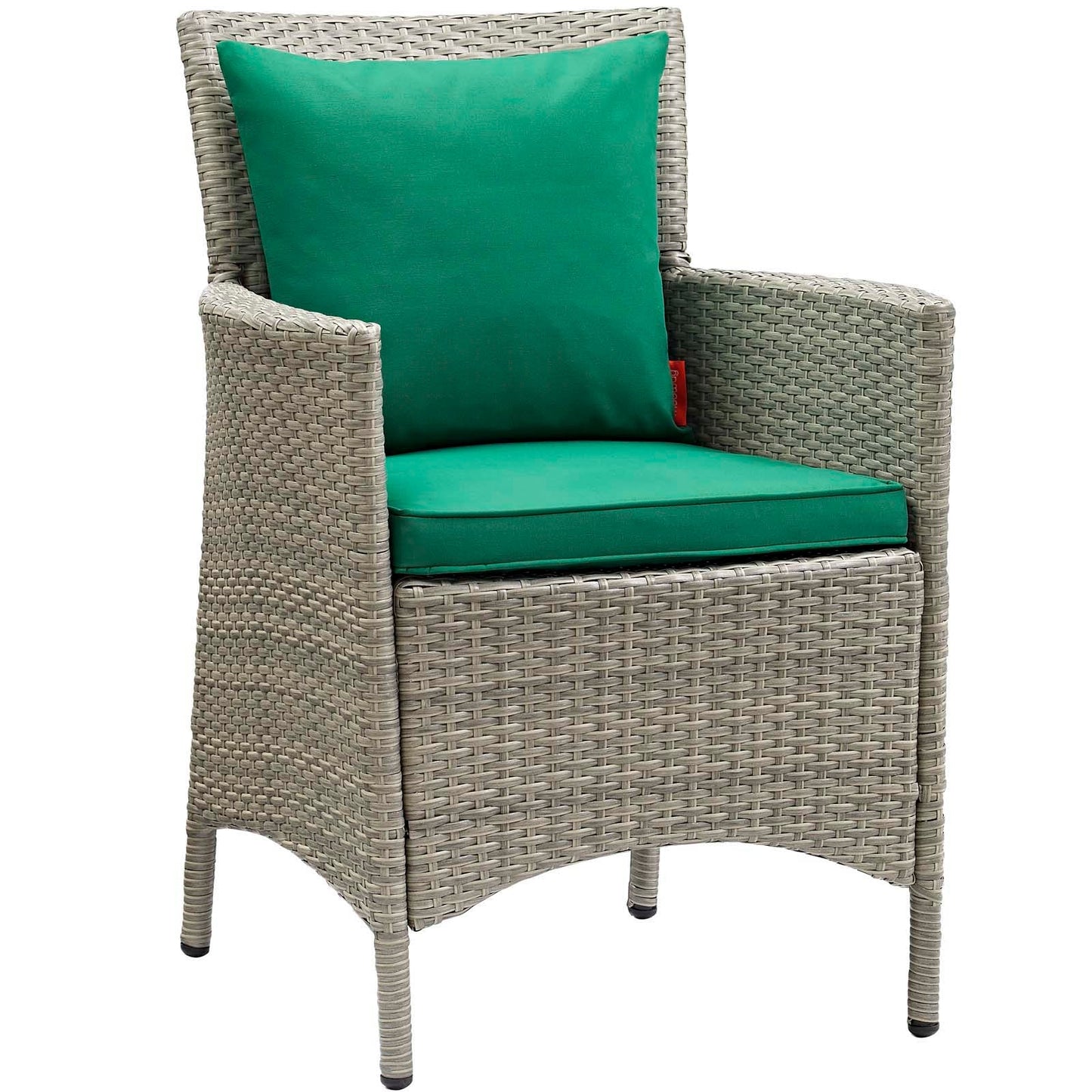Modway Conduit 7 Piece Outdoor Patio Wicker Rattan Dining Set - EEI-4015