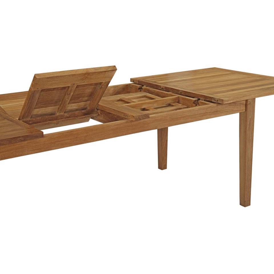 Modway Marina 9 Piece Outdoor Patio Teak Dining Set | Dining Sets | Modishstore-8