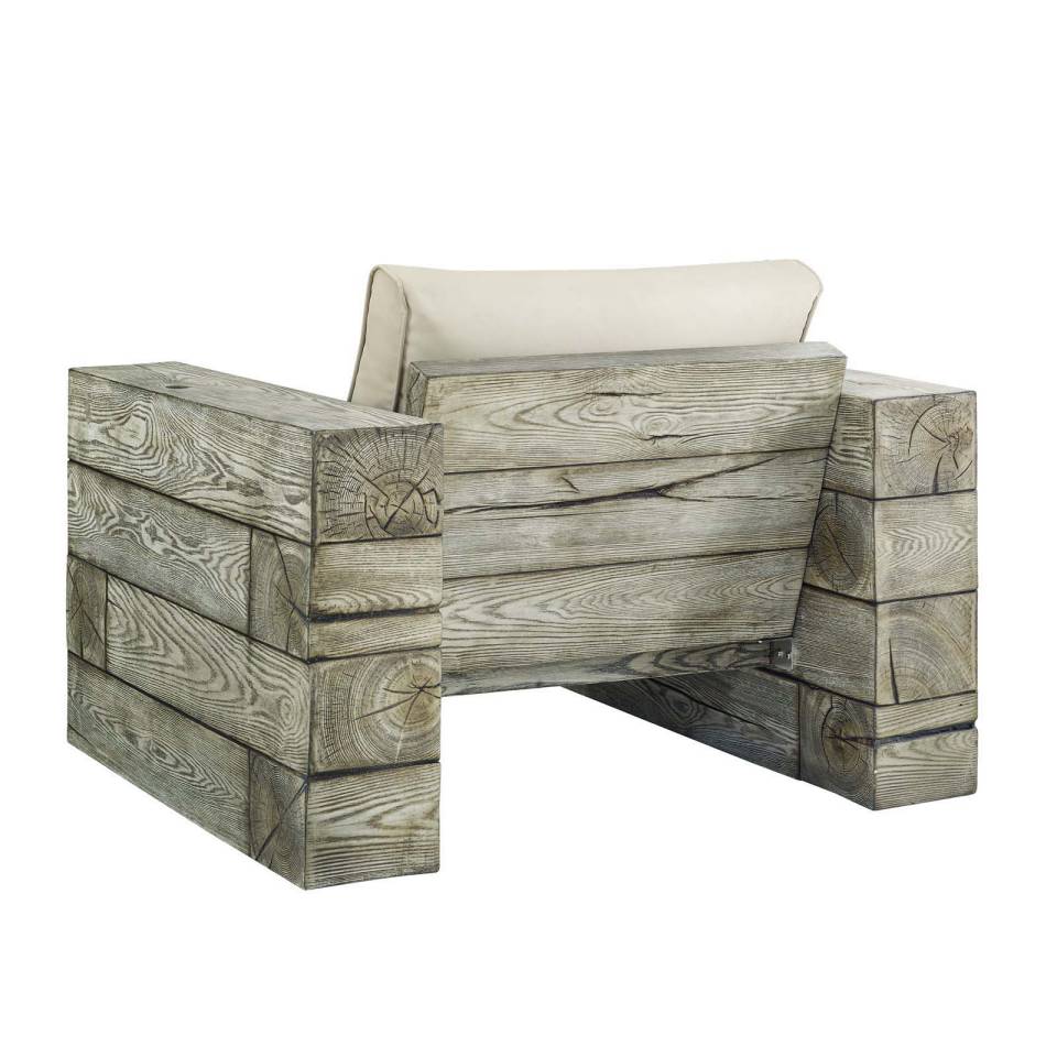 Modway Manteo Rustic Coastal Outdoor Patio Sunbrella® 3 Piece Set | Outdoor Patio Daybed | Modishstore-9