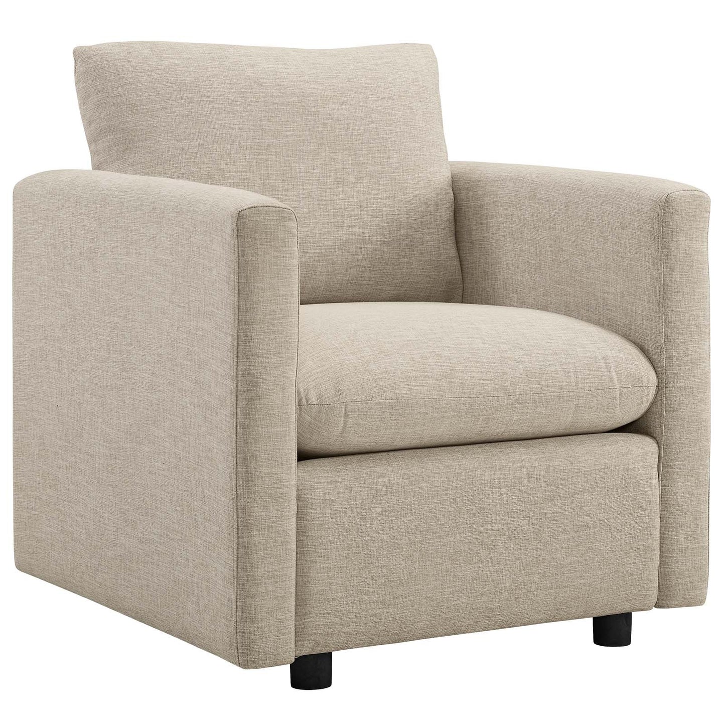 Activate Upholstered Fabric Armchair Set of 2 By Modway - EEI-4078 | Armchairs - 3