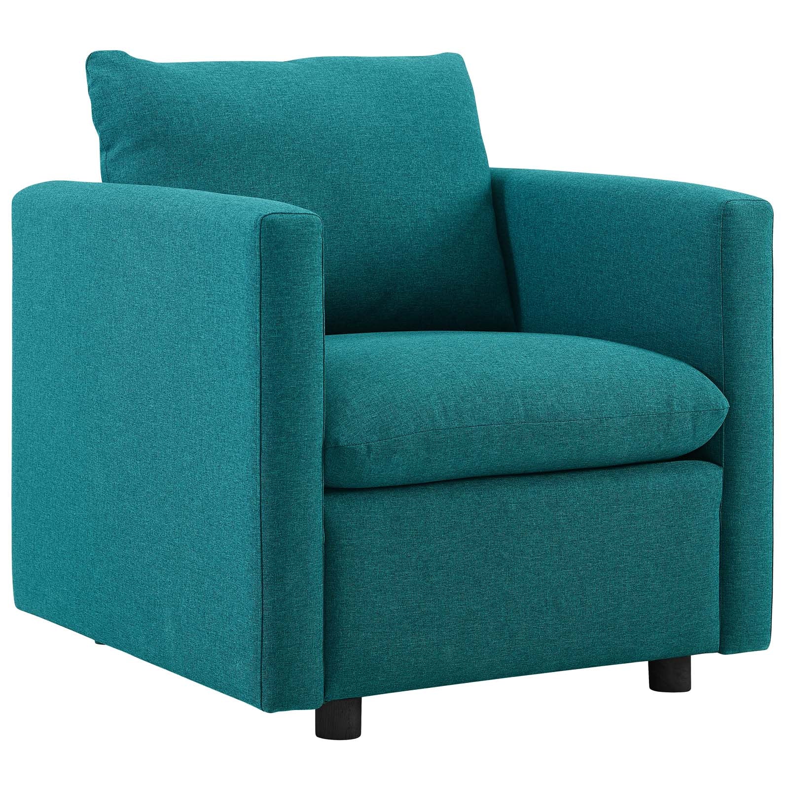 Activate Upholstered Fabric Armchair Set of 2 By Modway - EEI-4078 | Armchairs - 7
