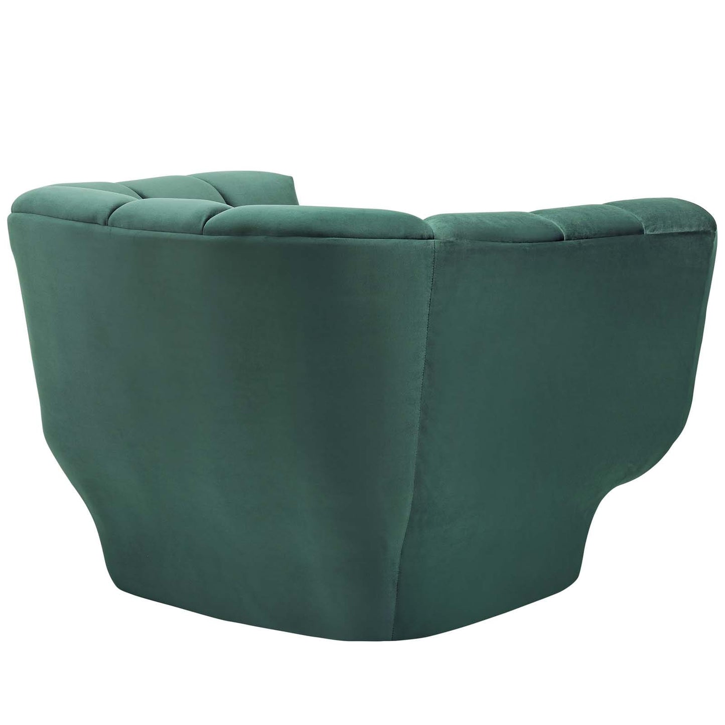 Modway Entertain Vertical Channel Tufted Performance Velvet Armchair Set of 2 | Armchairs | 