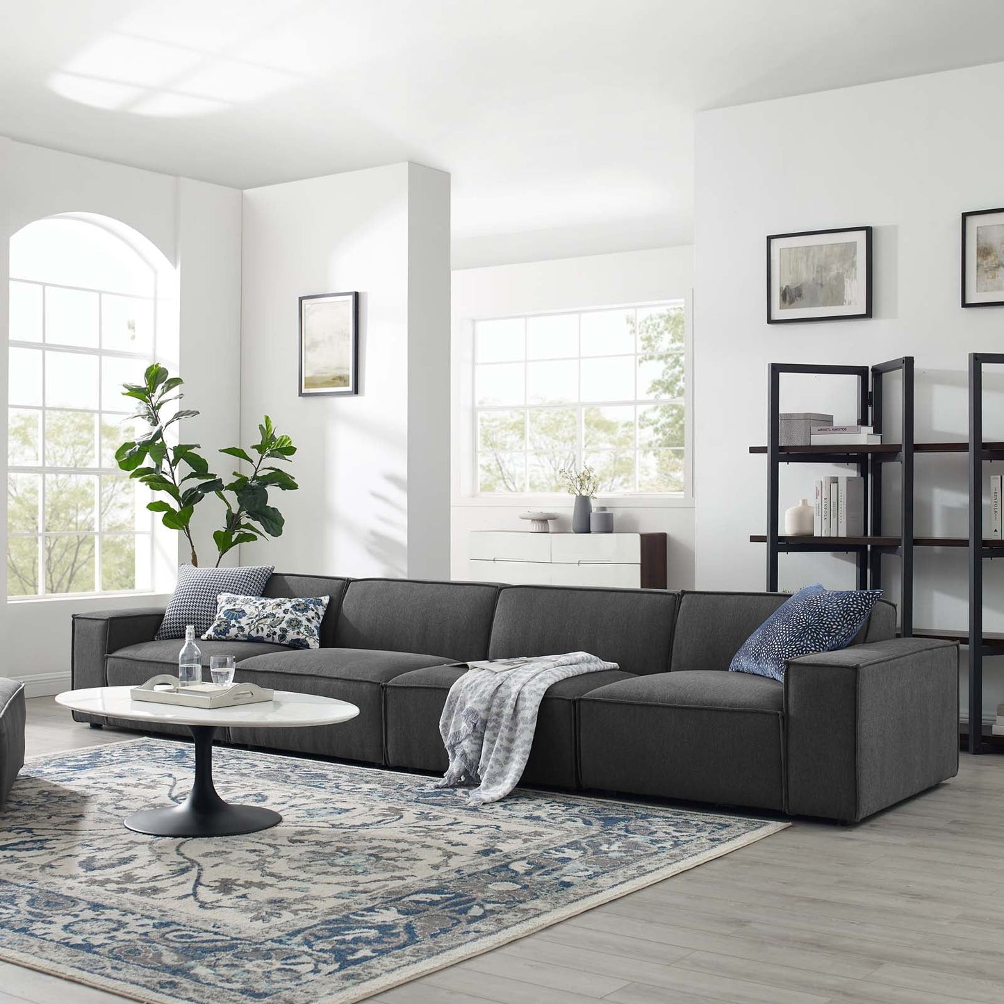 Modway Restore 4-Piece Sectional Sofa | Sofas | Modishstore