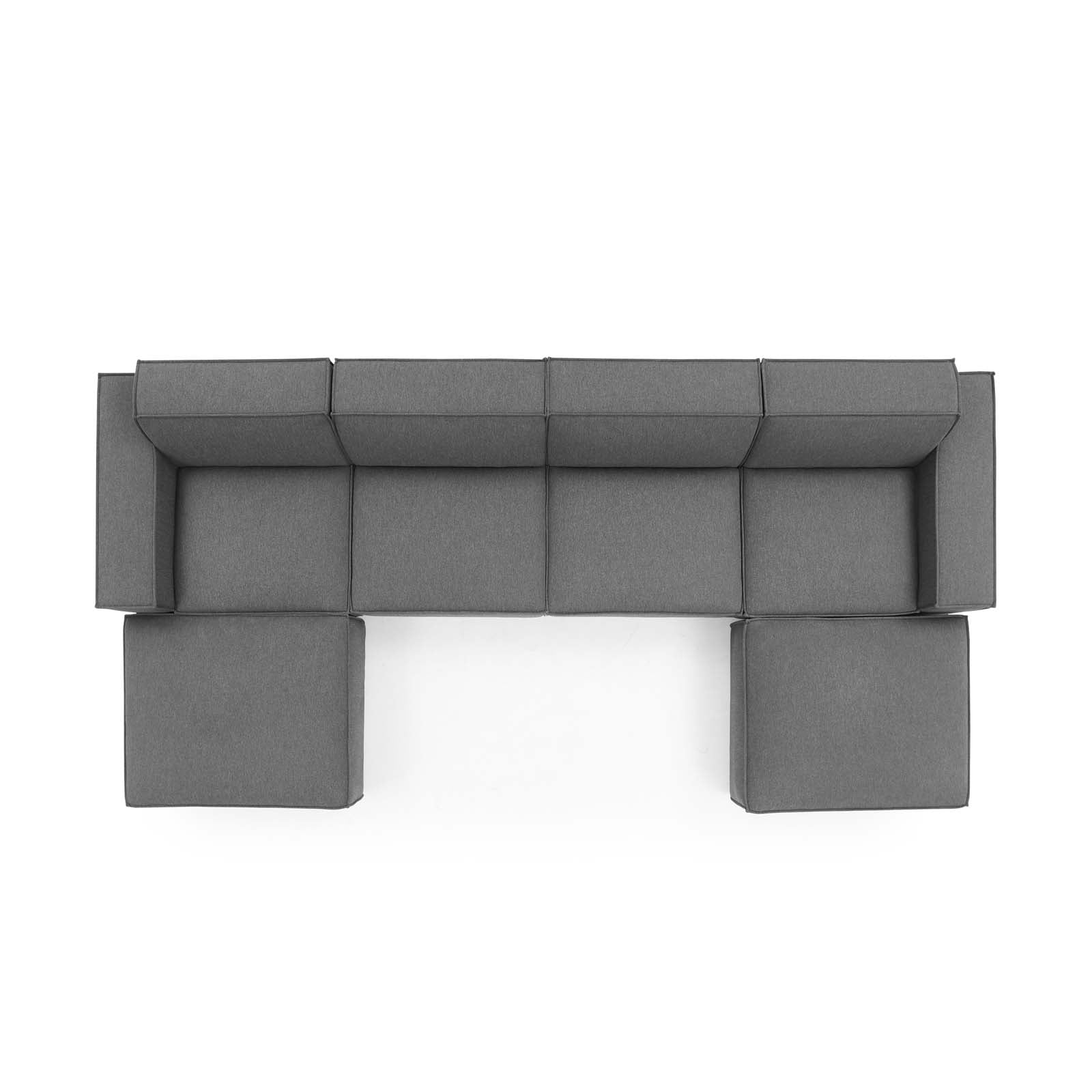 Modway Restore 6-Piece Sectional Sofa | Sofas | Modishstore-3