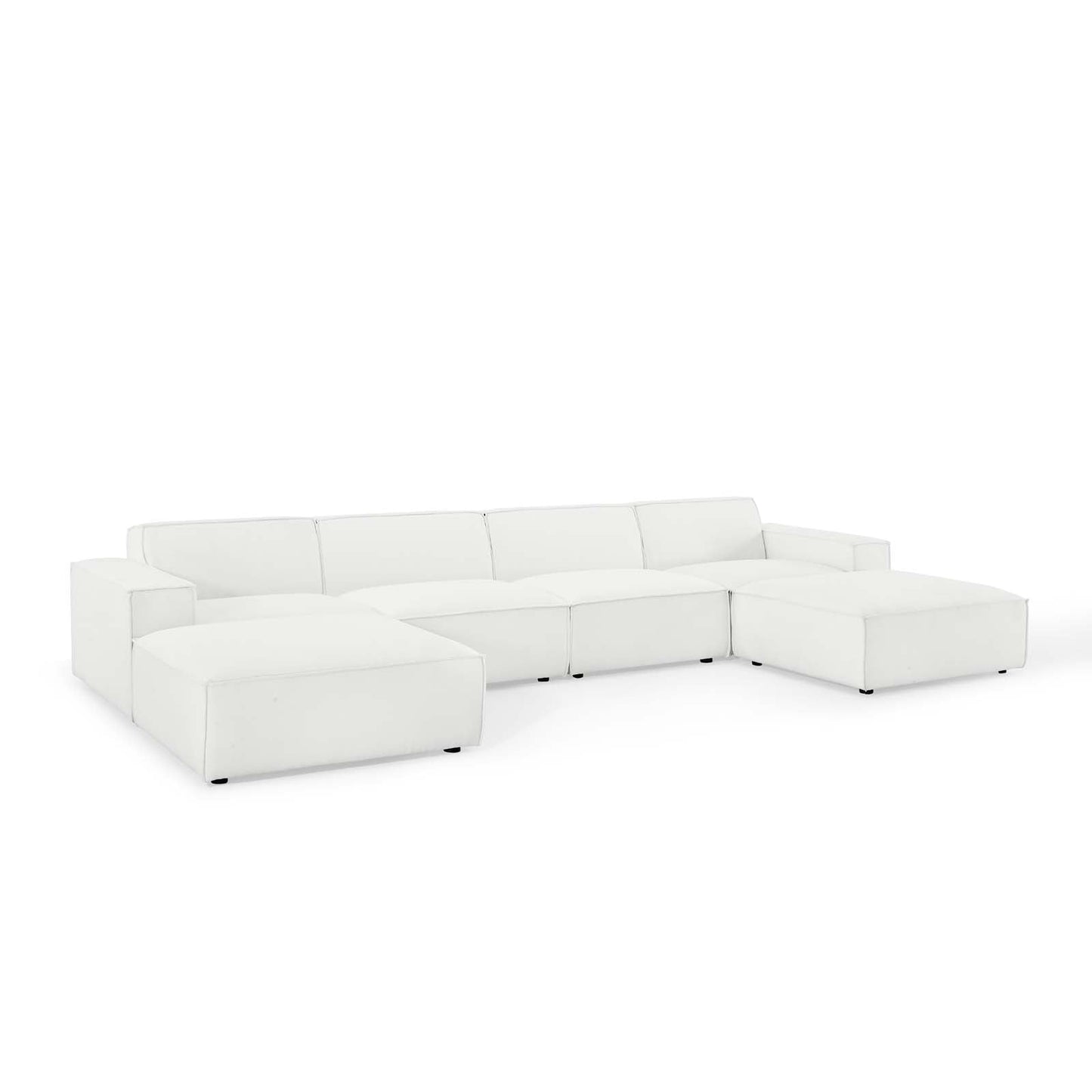 Modway Restore 6-Piece Sectional Sofa | Sofas | Modishstore-9