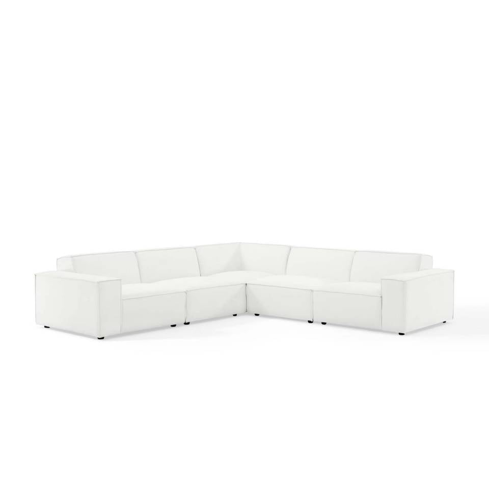 Modway Restore 5-Piece Sectional Sofa | Sofas | Modishstore-12