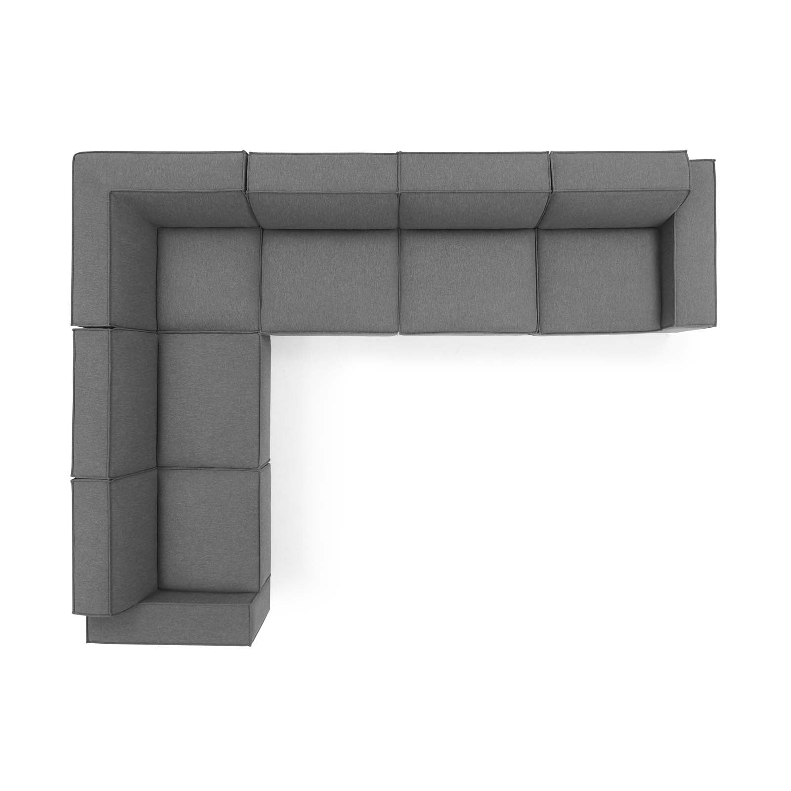 Modway Restore 6-Piece Sectional Sofa | Sofas | Modishstore-3