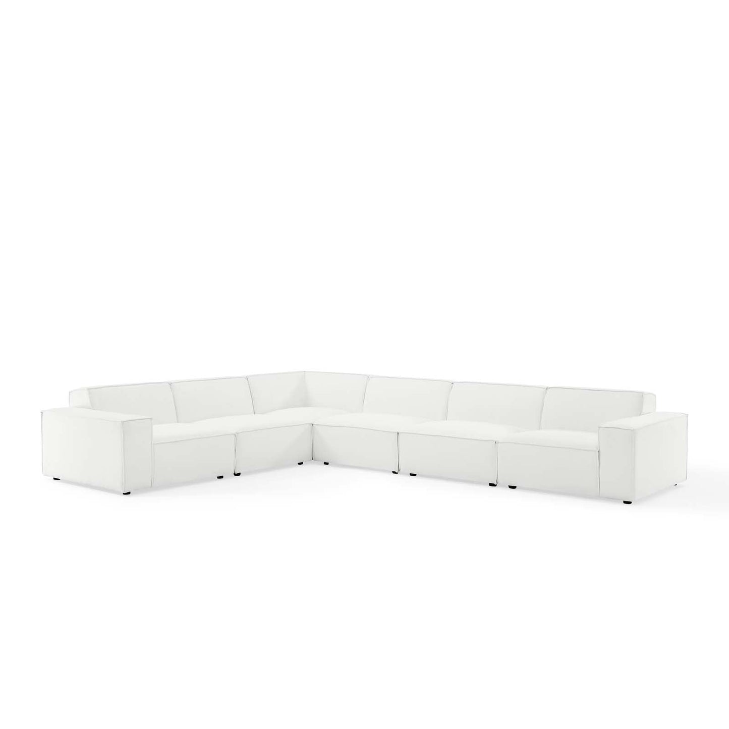 Modway Restore 6-Piece Sectional Sofa | Sofas | Modishstore-11