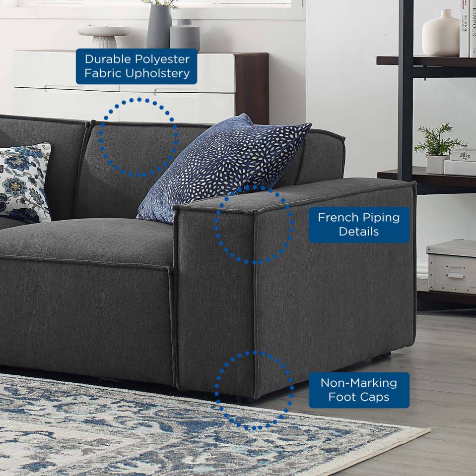 Modway Restore 8-Piece Sectional Sofa | Sofas | Modishstore-10