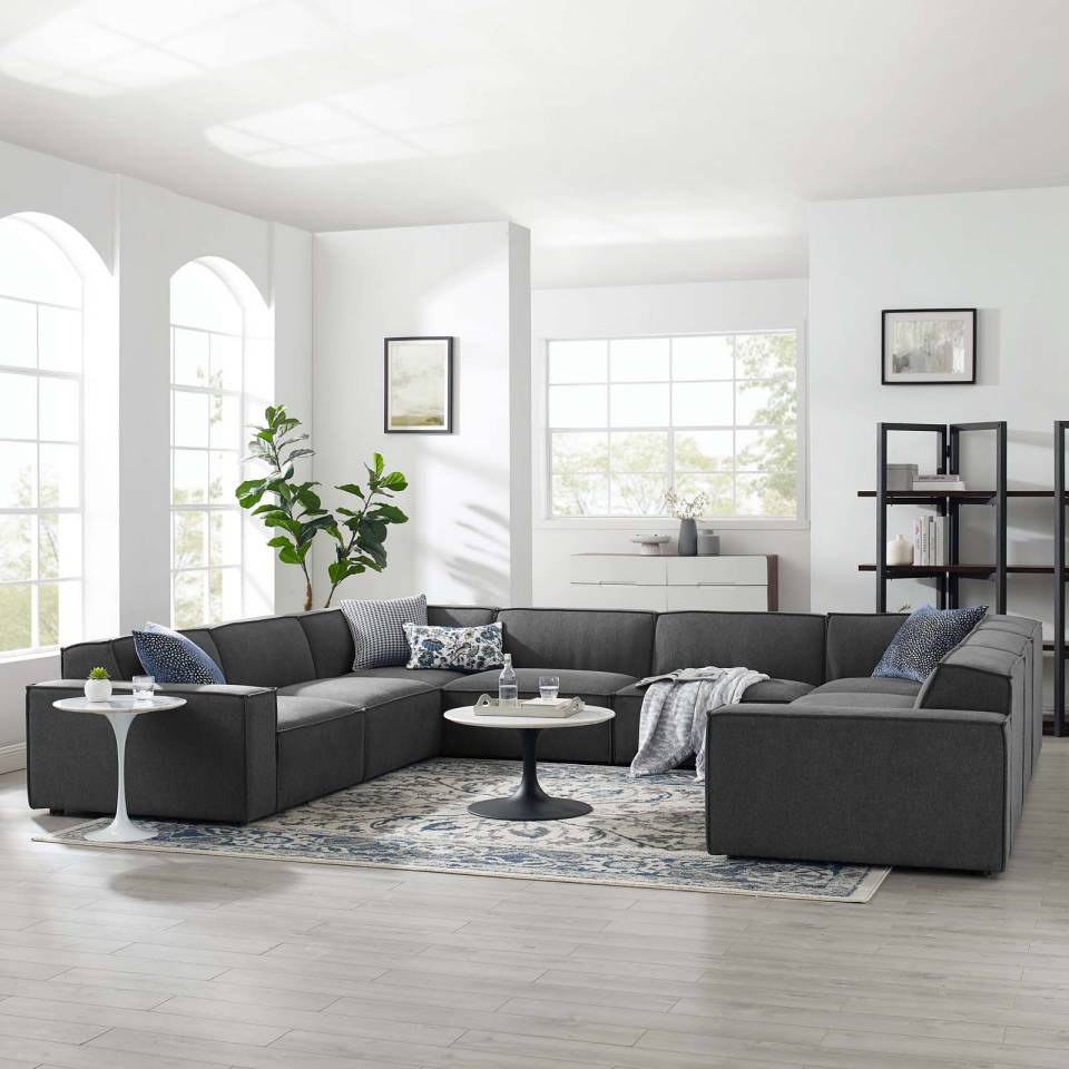 Modway Restore 8-Piece Sectional Sofa | Sofas | Modishstore