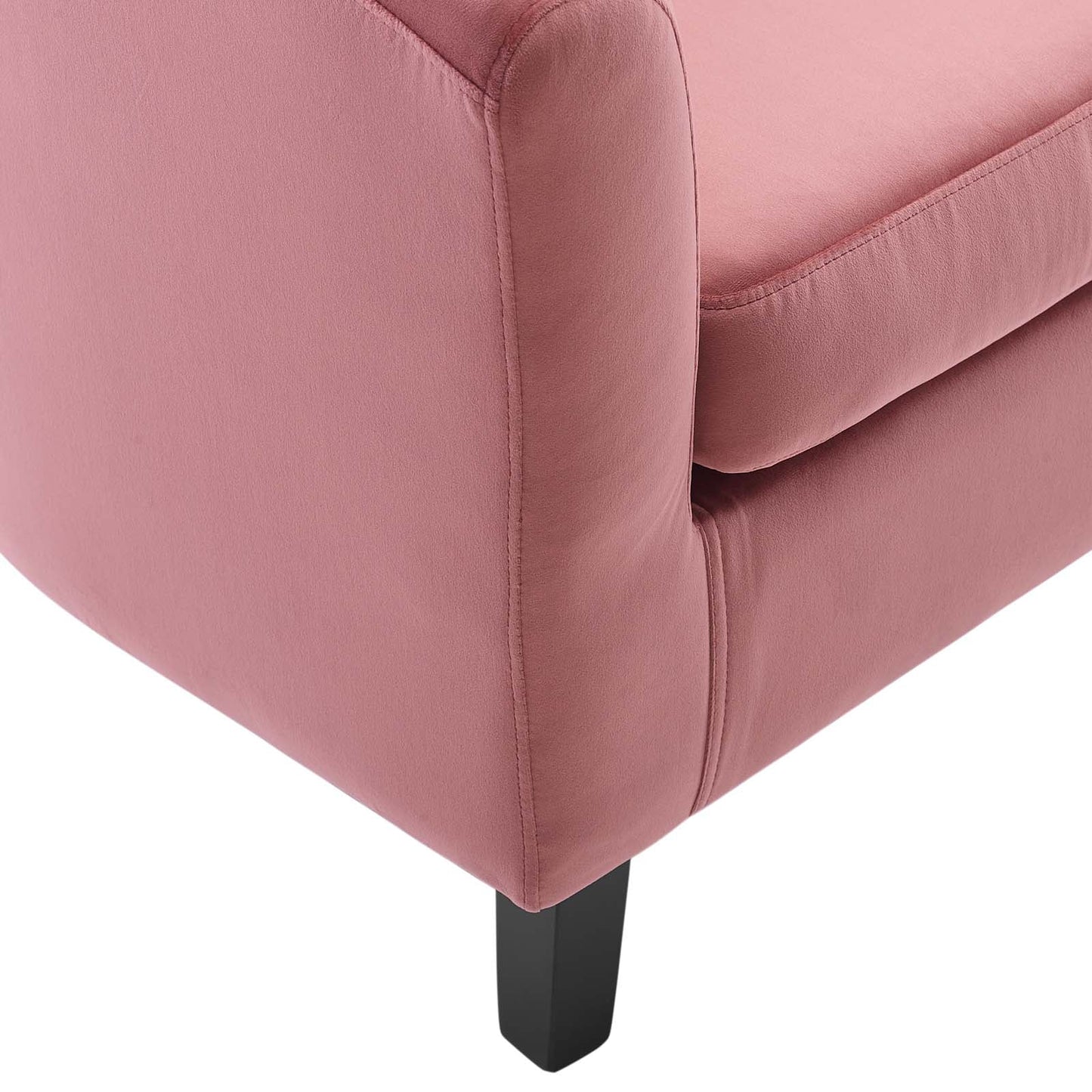 Prospect Performance Velvet Armchair By Modway - EEI-4137 | Armchairs | Modishstore - 7