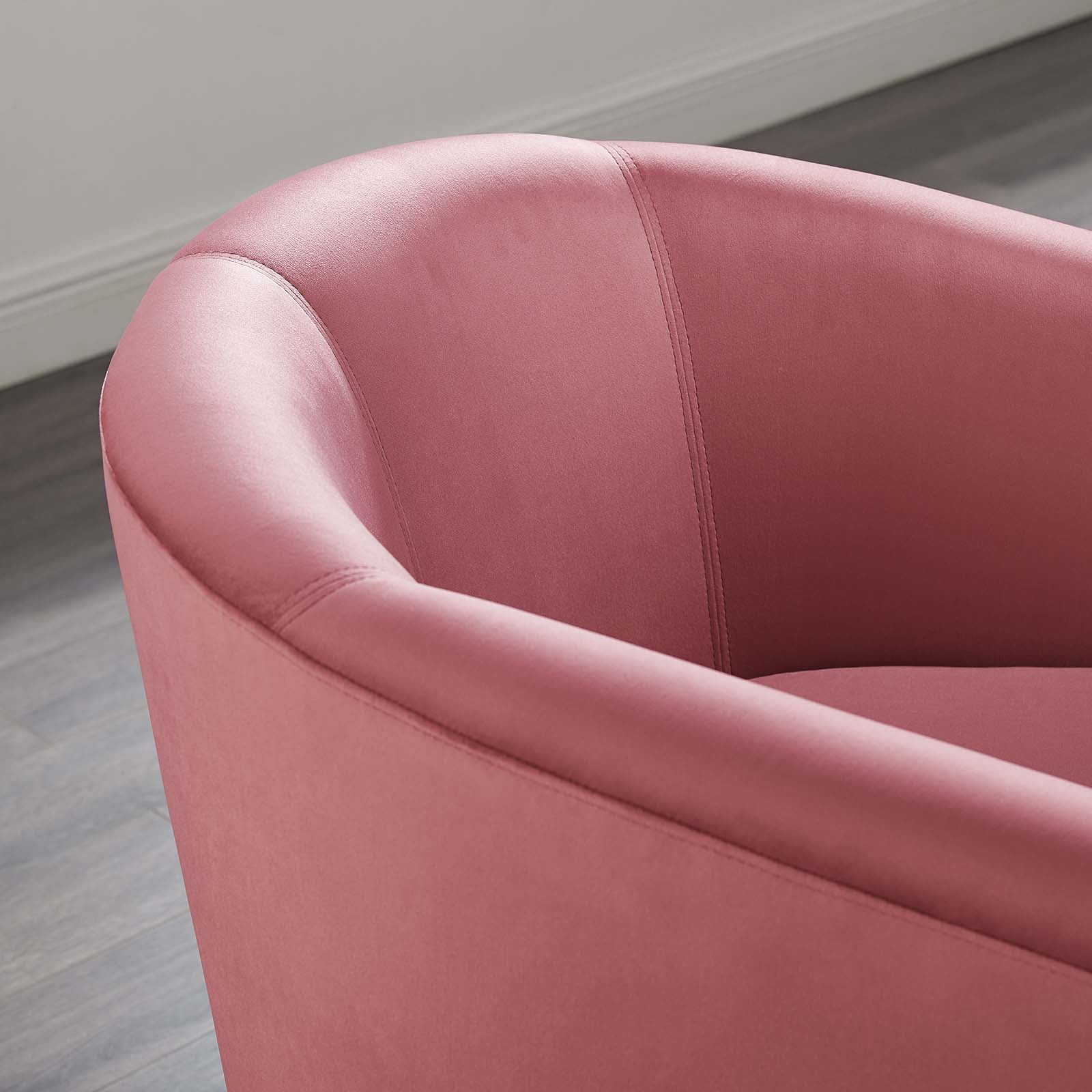 Prospect Performance Velvet Armchair By Modway - EEI-4137 | Armchairs | Modishstore - 8