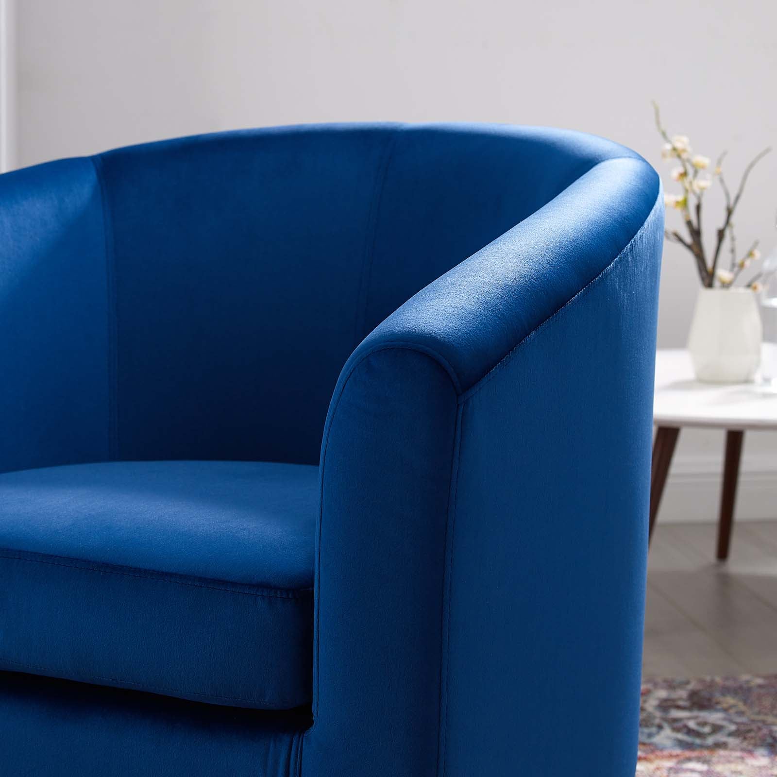 Prospect Performance Velvet Armchair By Modway - EEI-4137 | Armchairs | Modishstore - 16