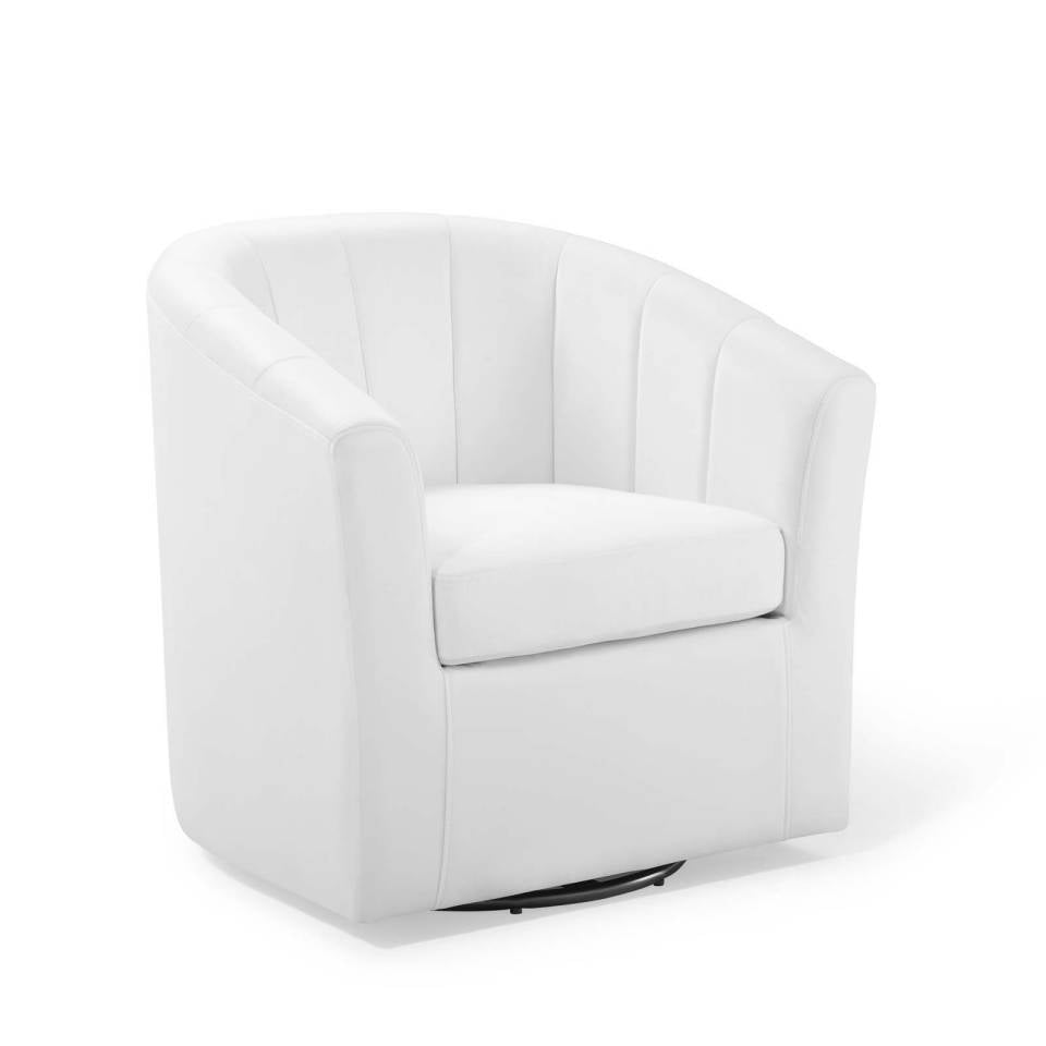 Modway Prospect Performance Velvet Swivel Armchair | Armchairs | Modishstore-14