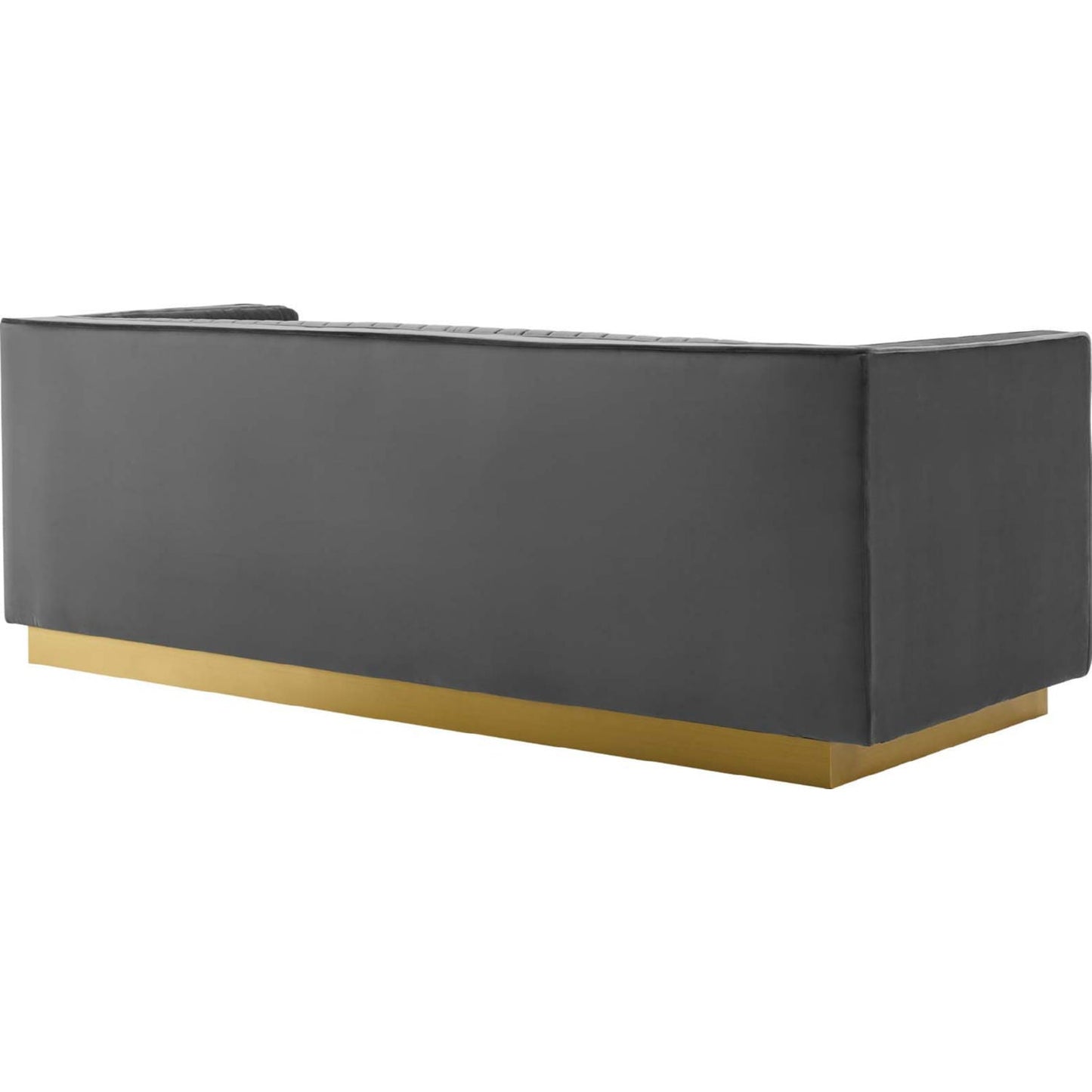 Modway Sanguine 3 Piece Vertical Channel Tufted Upholstered Performance Velvet Set - EEI-4144