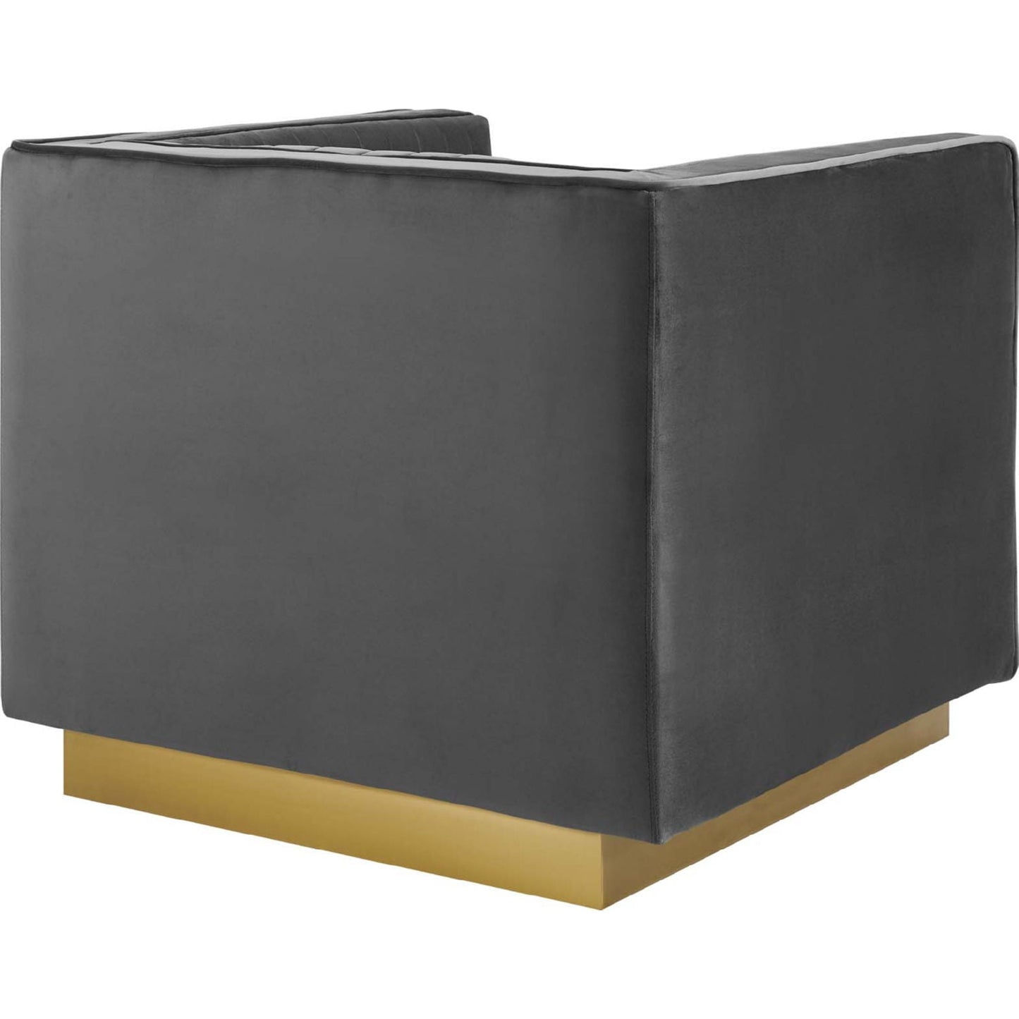 Modway Sanguine 3 Piece Vertical Channel Tufted Upholstered Performance Velvet Set - EEI-4144