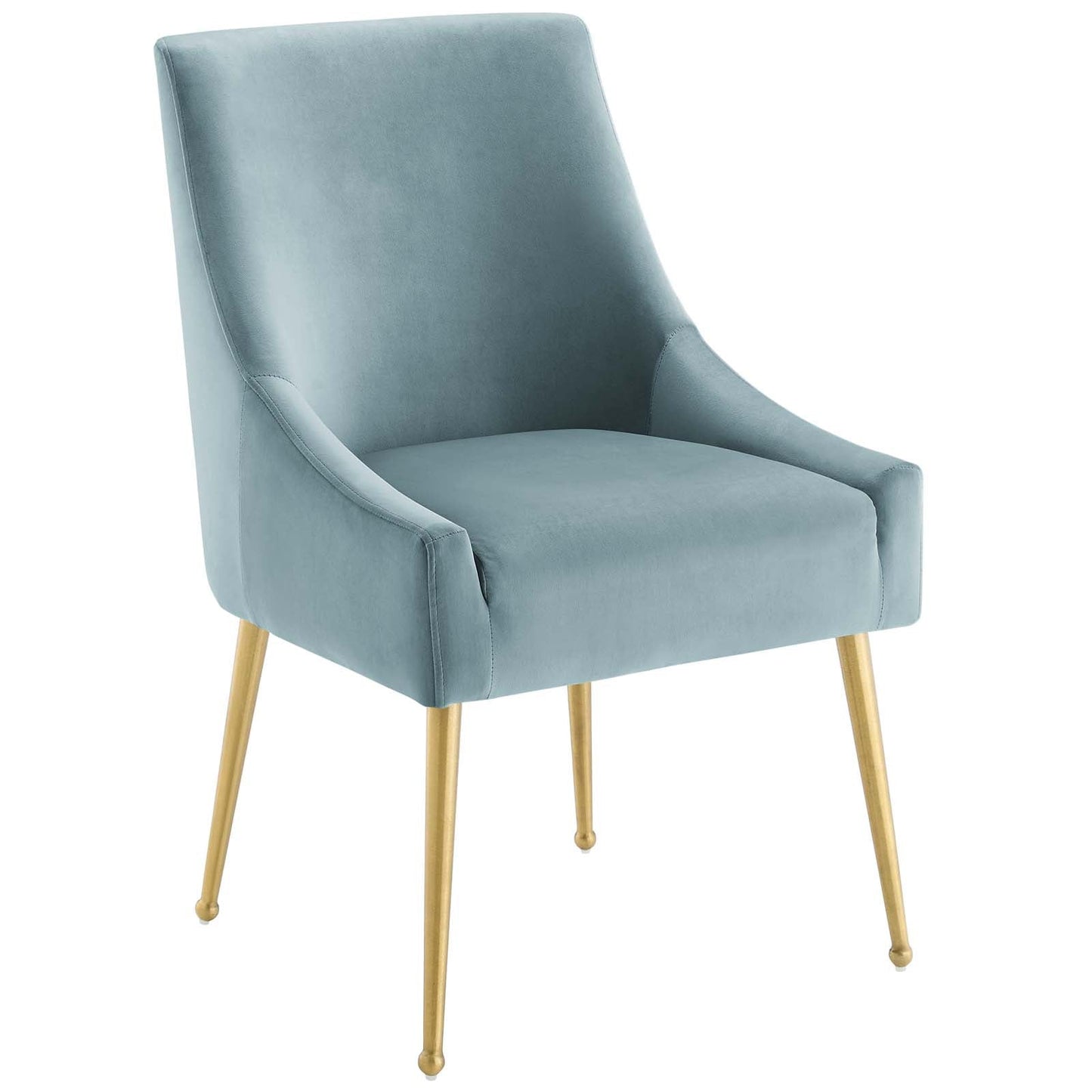 Modway Discern Upholstered Performance Velvet Dining Chair Set of 2 | Dining Chairs | 