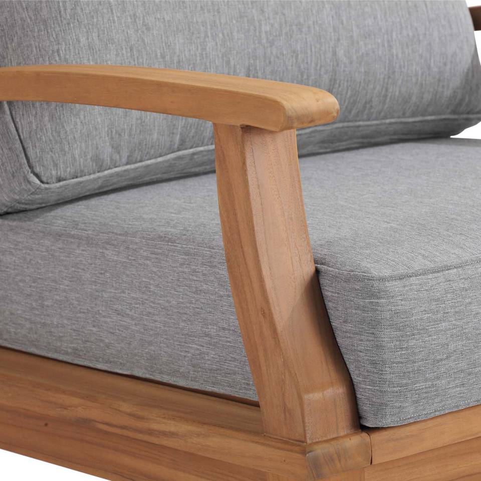 Modway Marina Outdoor Patio Teak Rocking Chair | Outdoor Chairs | Modishstore-6