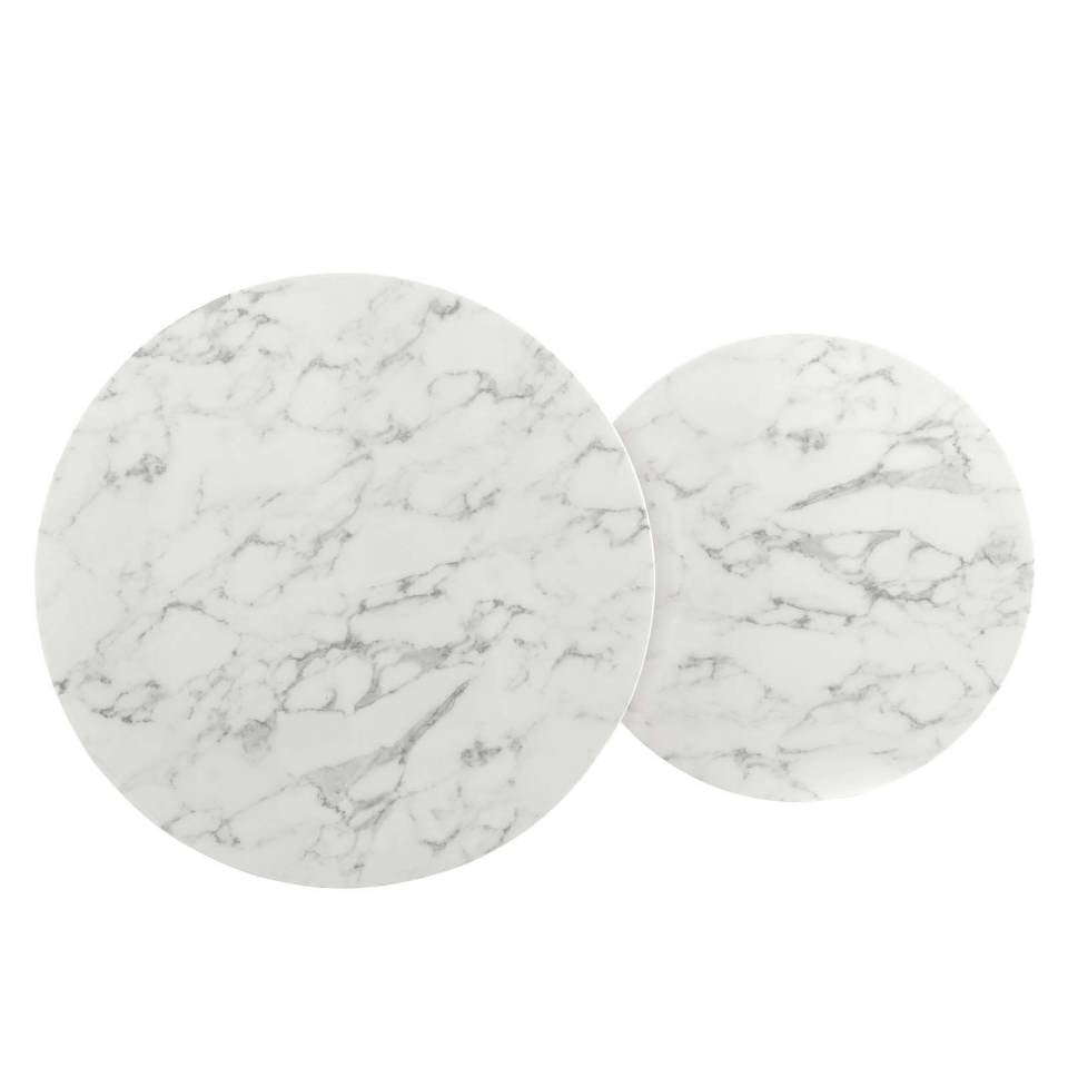 Modway Ravenna Artificial Marble Nesting Coffee Table | Coffee Tables | Modishstore-3