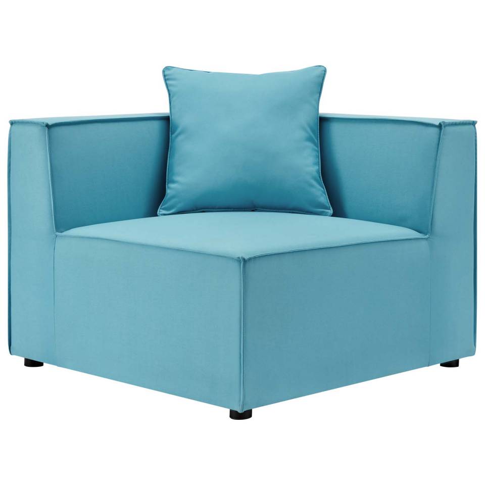Modway Saybrook Outdoor Patio Upholstered Sectional Sofa Corner Chair | Outdoor Sofas, Loveseats & Sectionals | Modishstore-9