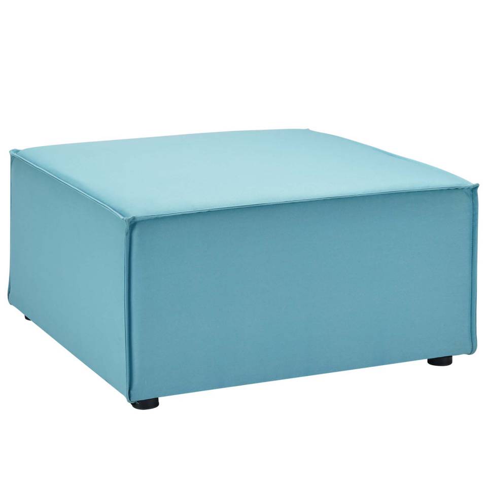 Modway Saybrook Outdoor Patio Upholstered Sectional Sofa Ottoman | Outdoor Ottoman | Modishstore-8