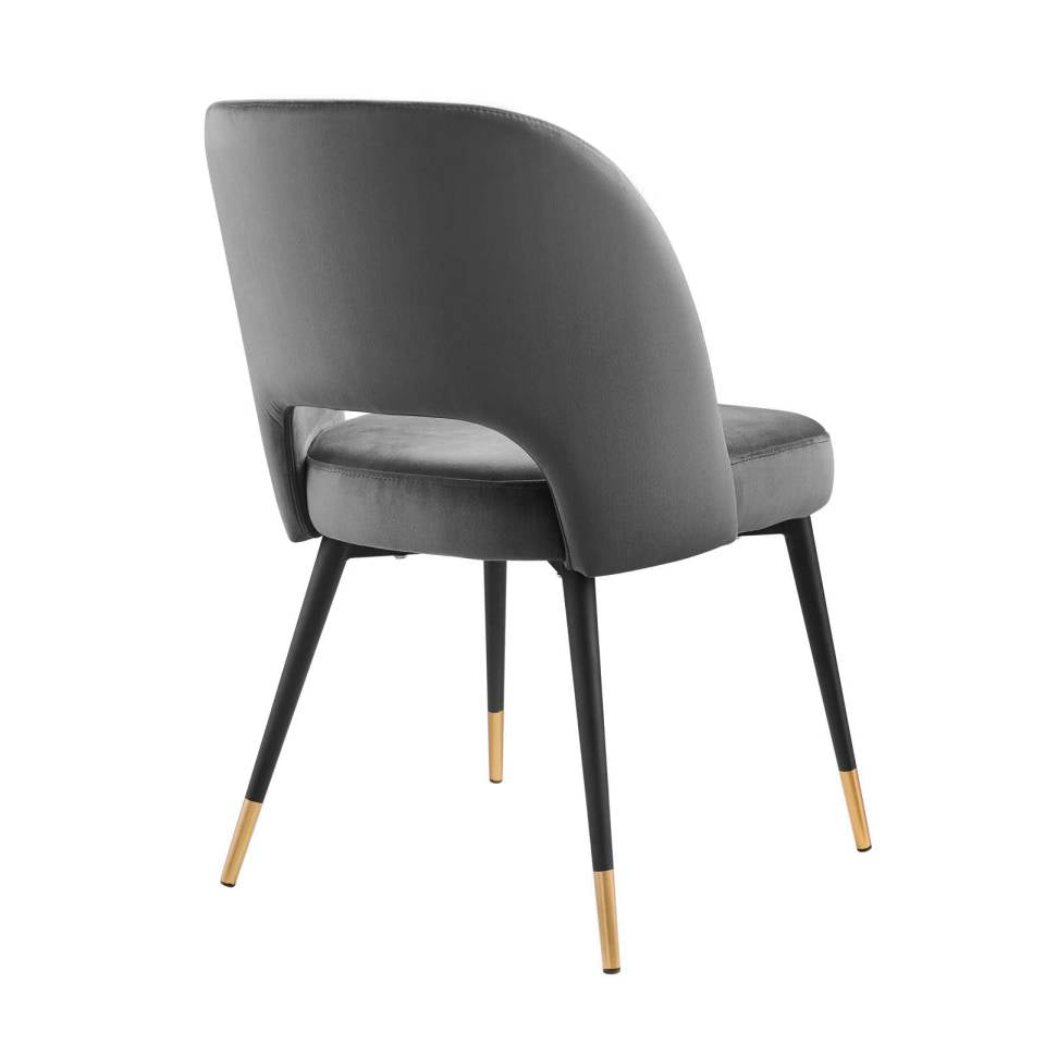 Modway Rouse Performance Velvet Dining Side Chair | Side Chairs | Modishstore-5