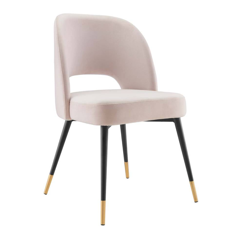 Modway Rouse Performance Velvet Dining Side Chair | Side Chairs | Modishstore-11