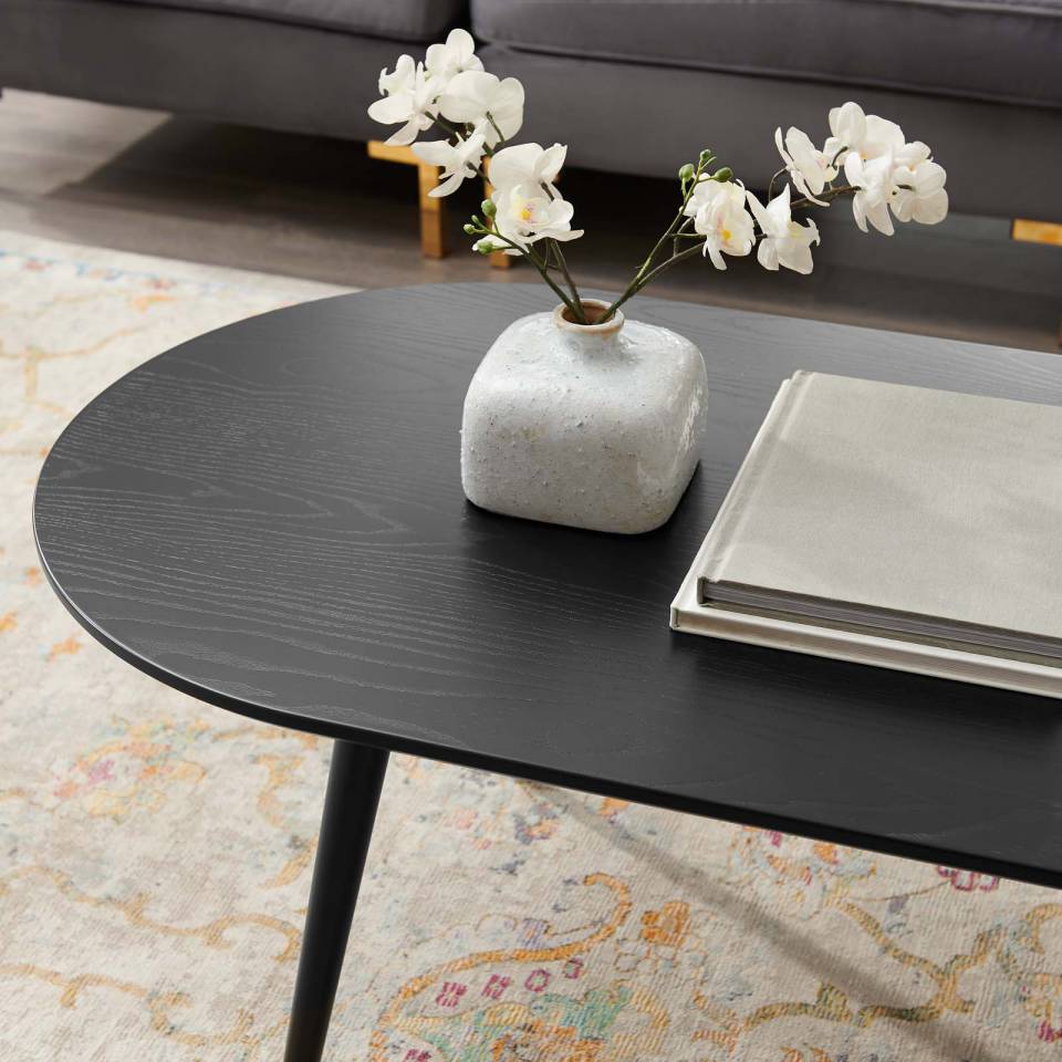 Modway Vigor Oval Coffee Table | Coffee Tables | Modishstore-7