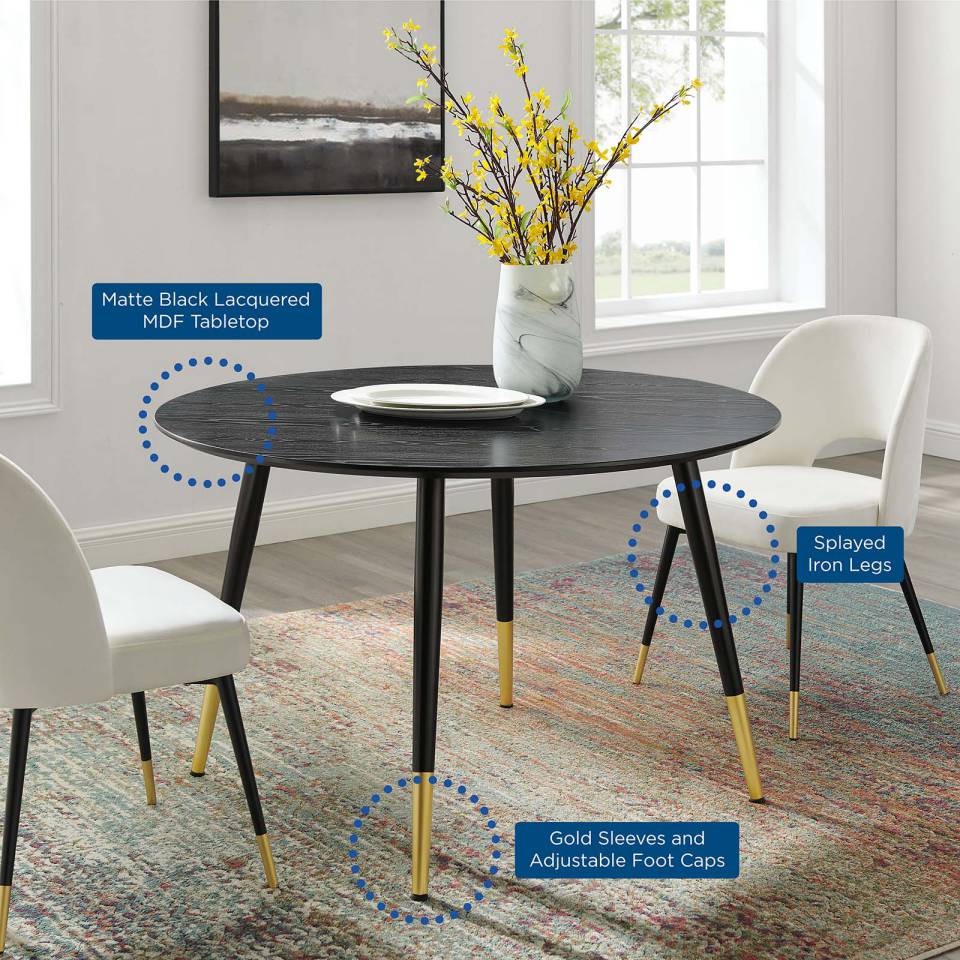 Modway Vigor Round Dining Table | Dining Tables | Modishstore-7