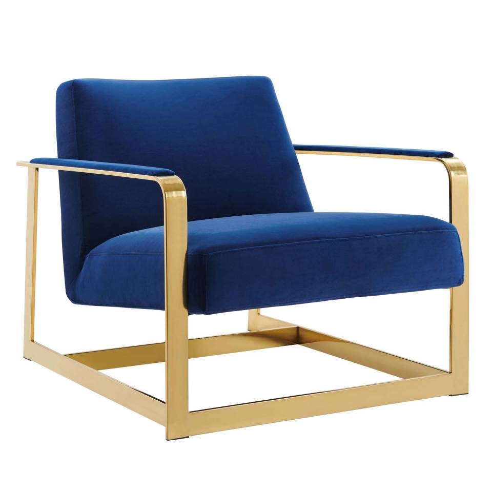 Modway Seg Performance Velvet Accent Chair | Accent Chairs | Modishstore-11