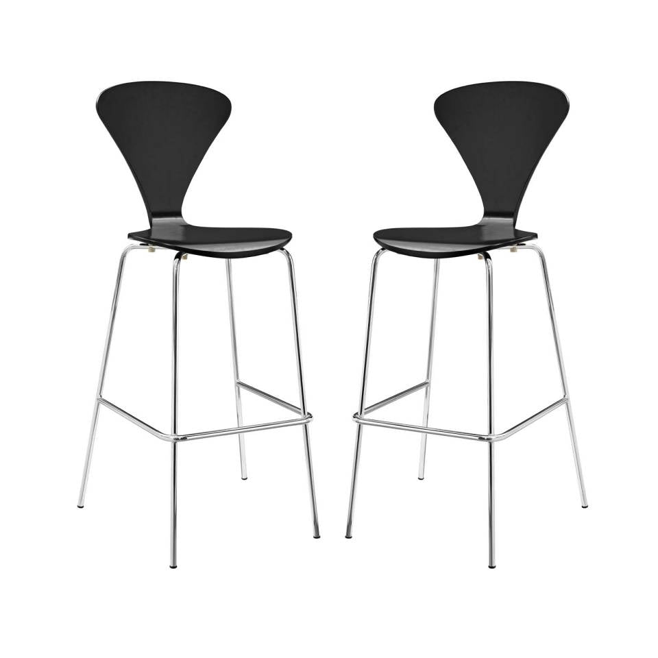 Modway Passage Dining Bar Stool Set of 2 | Bar Stools | Modishstore-2