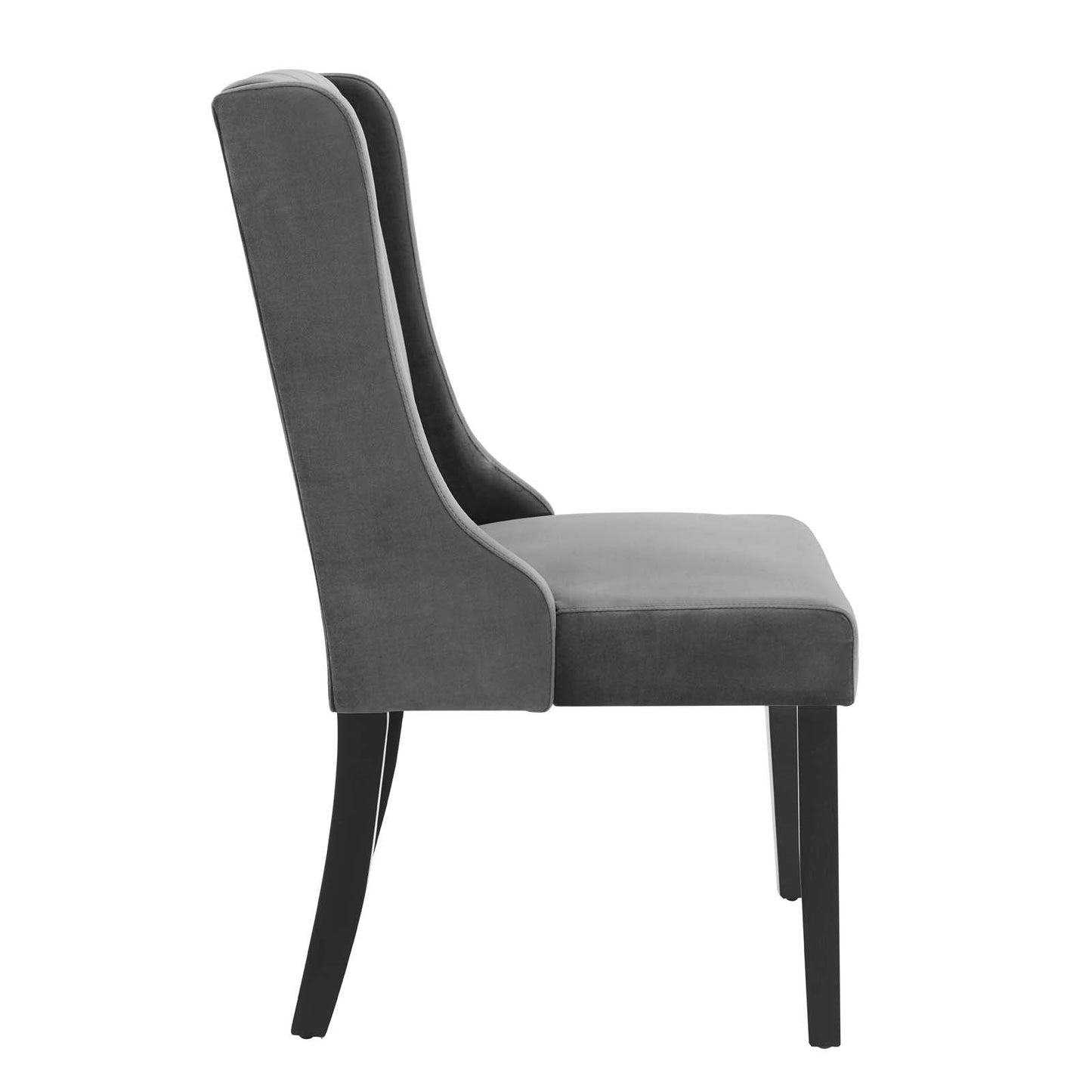 Modway Renew Parsons Performance Velvet Dining Side Chairs - Set of 2 | Dining Chairs | Modishstore-6
