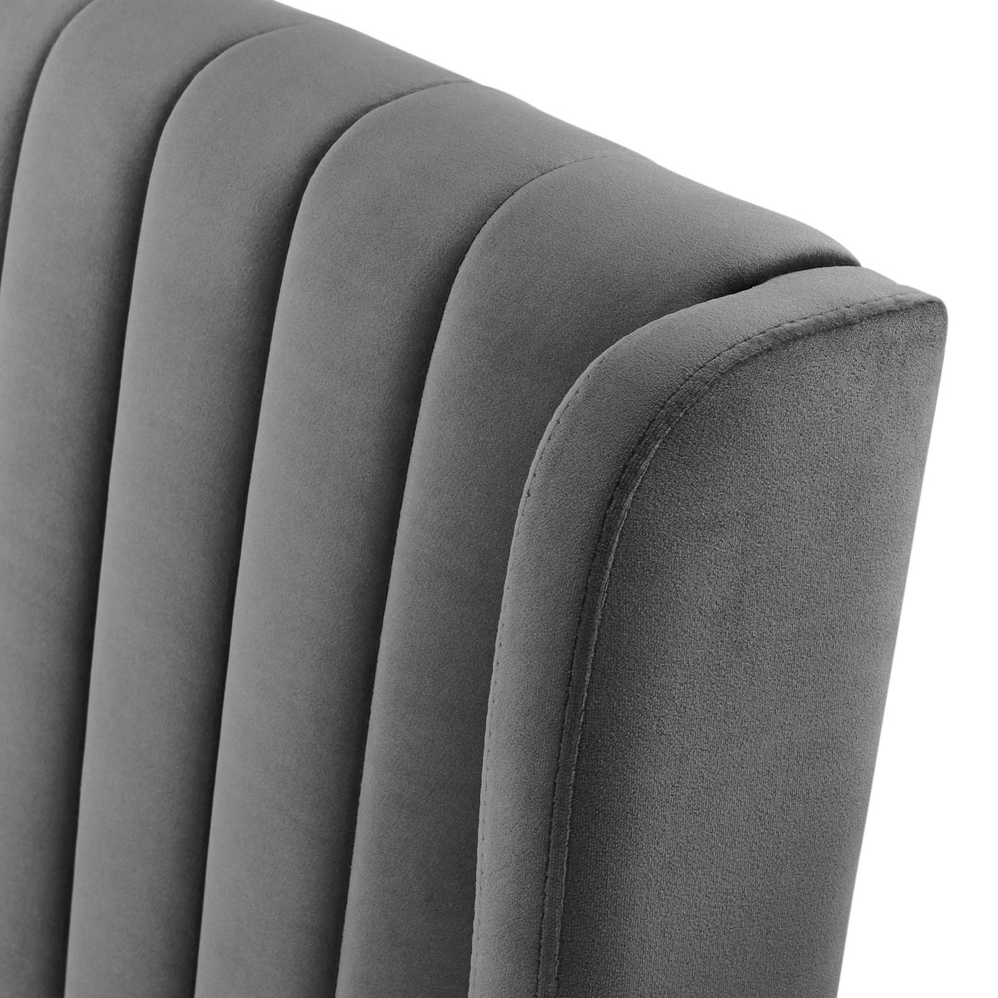 Modway Renew Parsons Performance Velvet Dining Side Chairs - Set of 2 | Dining Chairs | Modishstore-2