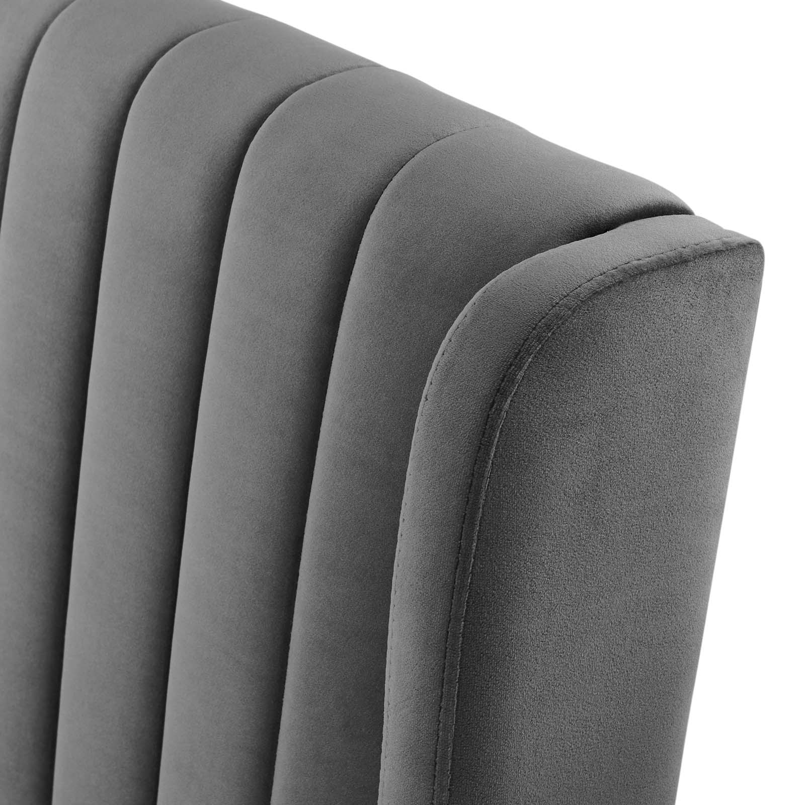 Modway Renew Parsons Performance Velvet Dining Side Chairs - Set of 2 | Dining Chairs | Modishstore-2