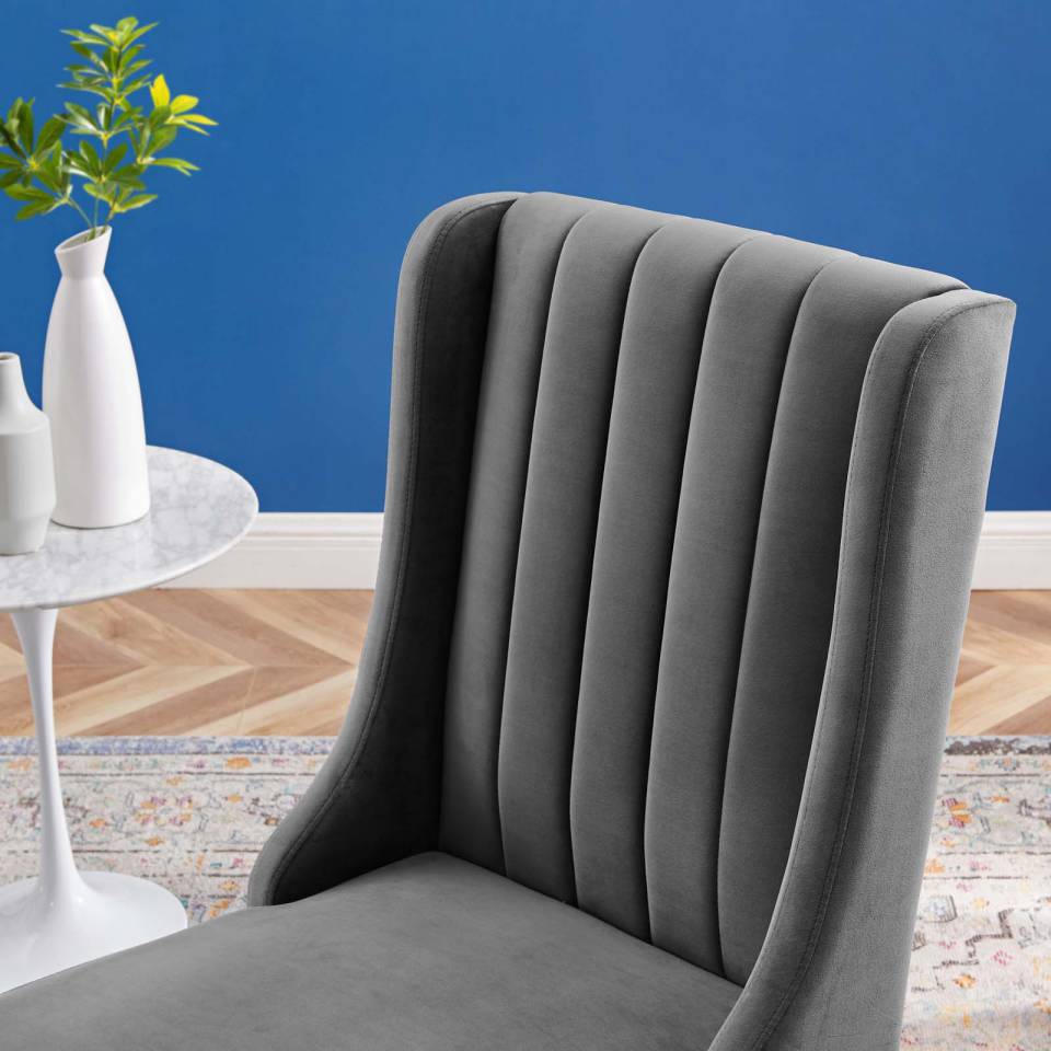 Modway Renew Parsons Performance Velvet Dining Side Chairs - Set of 2 | Dining Chairs | Modishstore