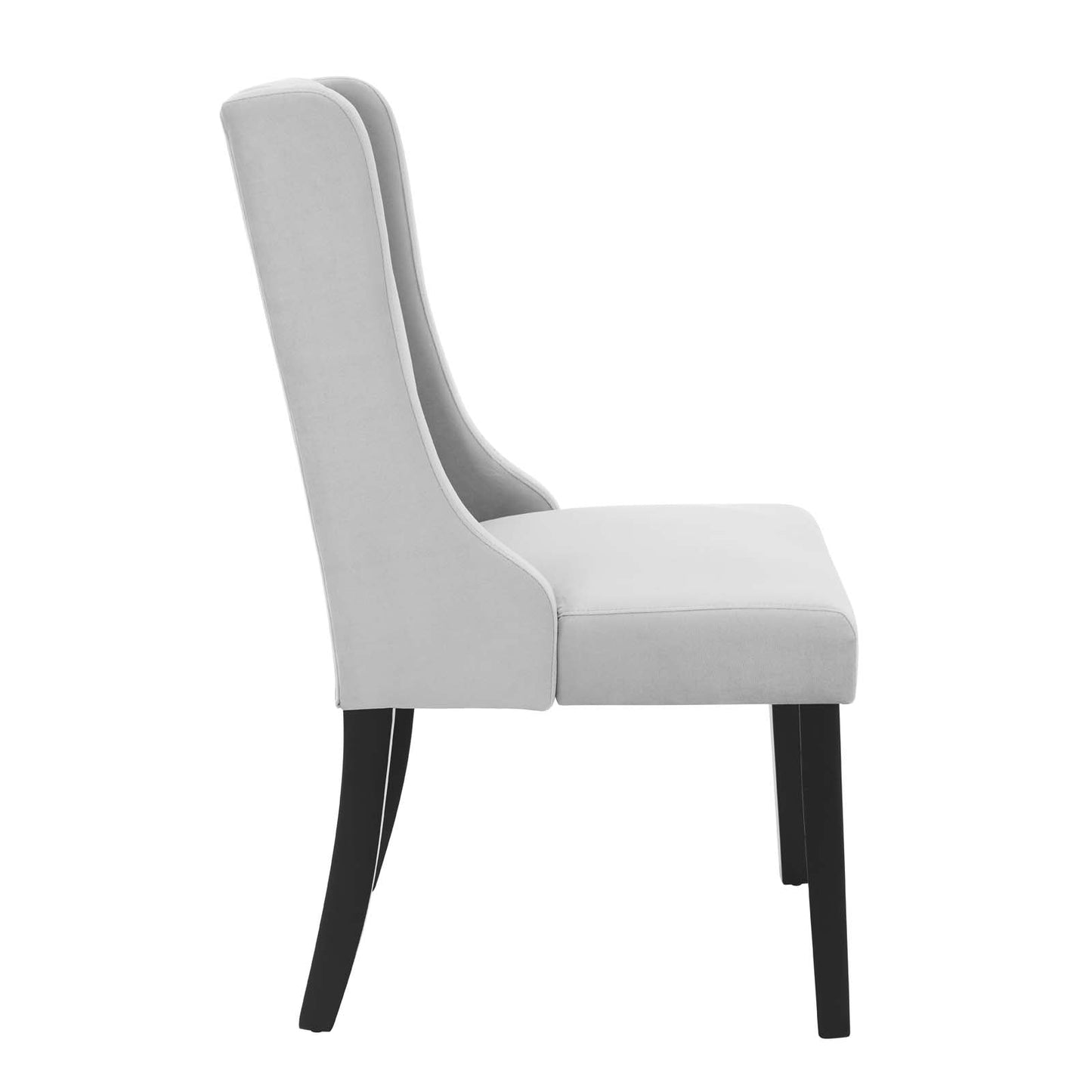 Modway Renew Parsons Performance Velvet Dining Side Chairs - Set of 2 | Dining Chairs | Modishstore-13