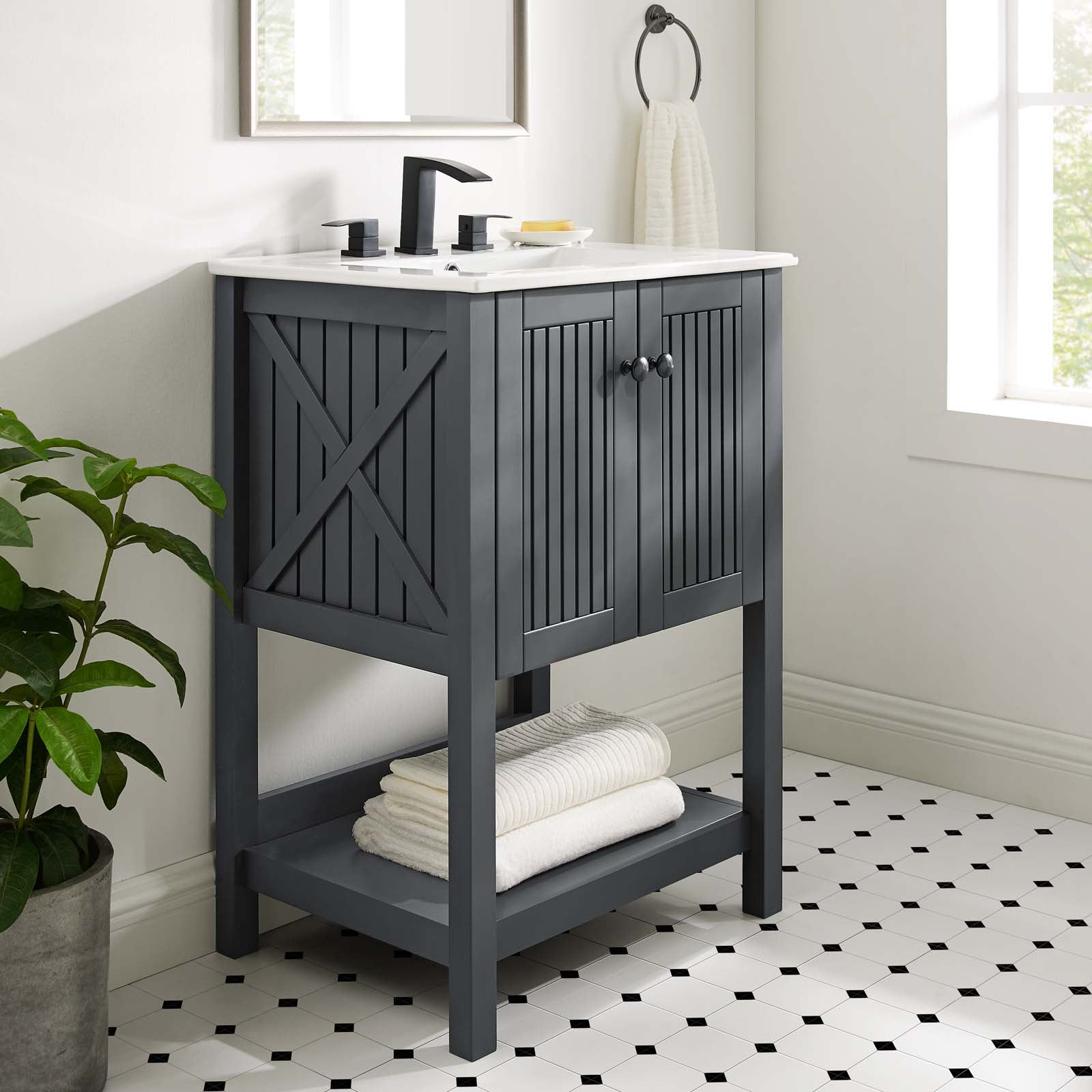 Modway Steam 24" Bathroom Vanity | Bathroom Accessories | Modishstore