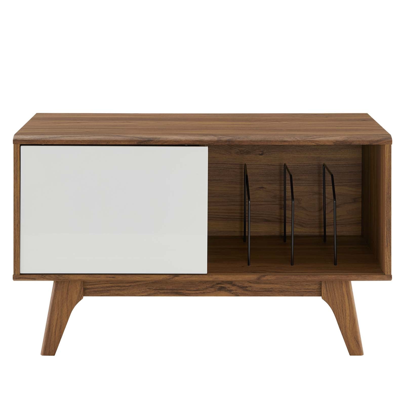 Modway Envision Vinyl Record Display Stand | Coffee Tables | 
