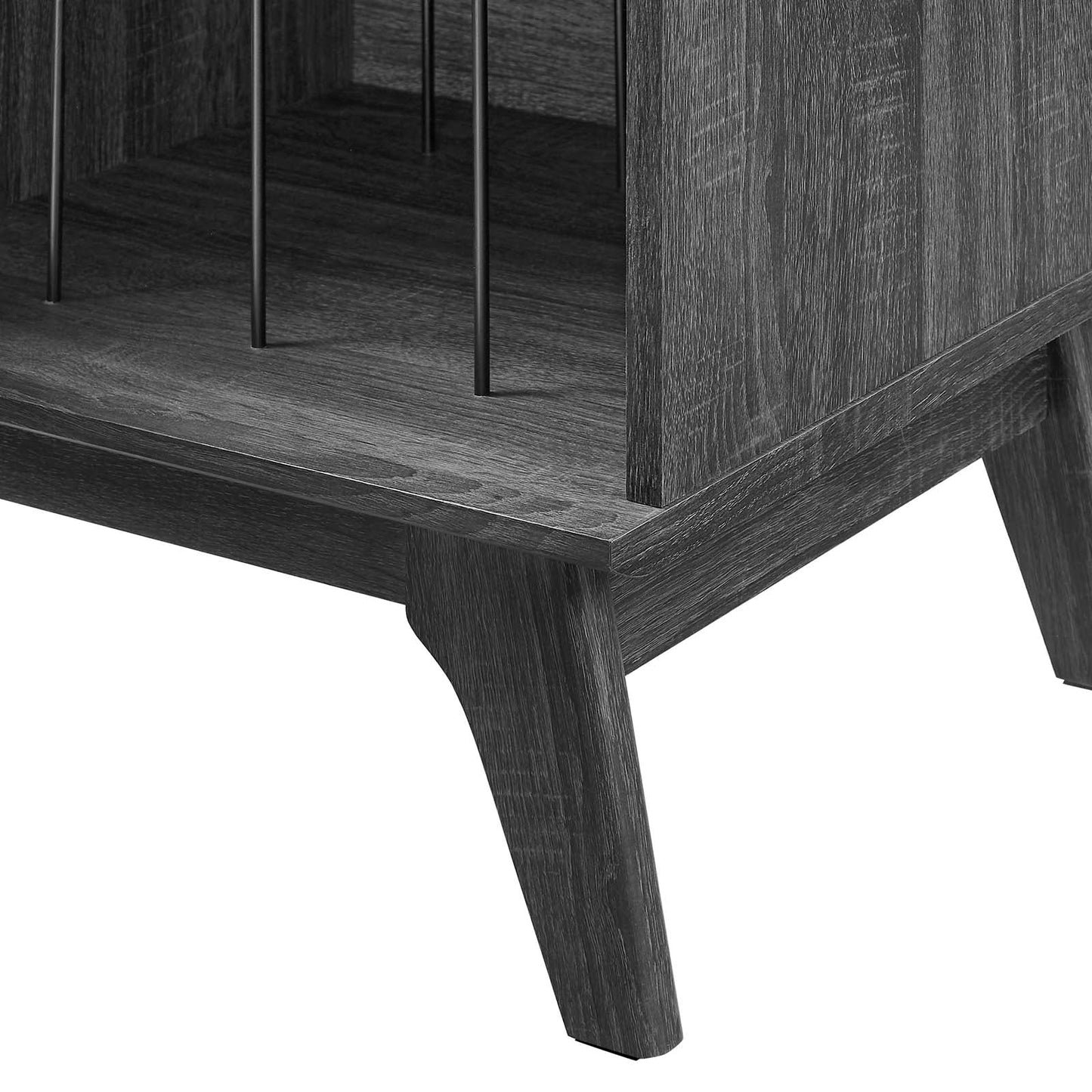 Modway Render Vinyl Record Display Stand | Coffee Tables | Modishstore-14