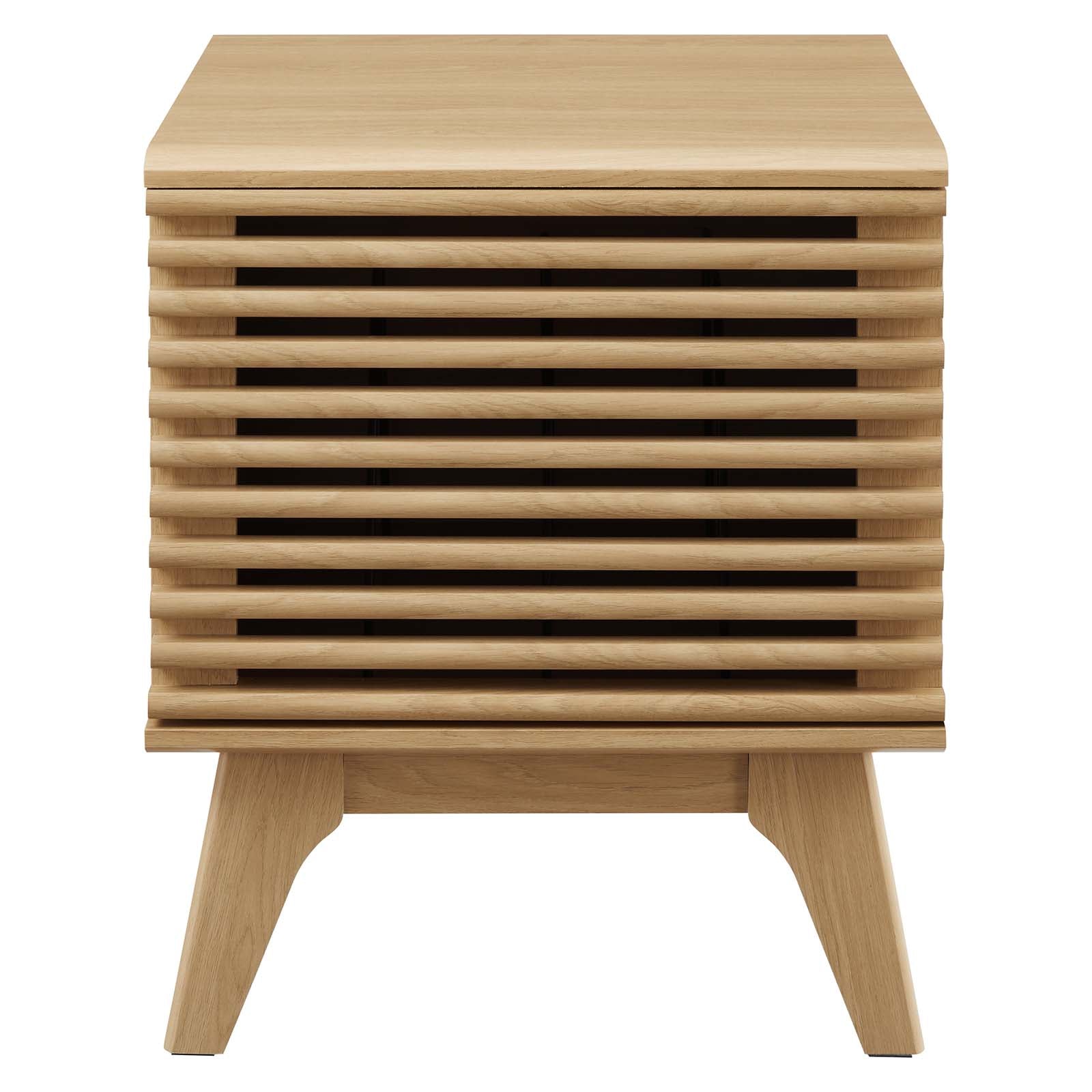 Modway Render Vinyl Record Display Stand | Coffee Tables | Modishstore-20